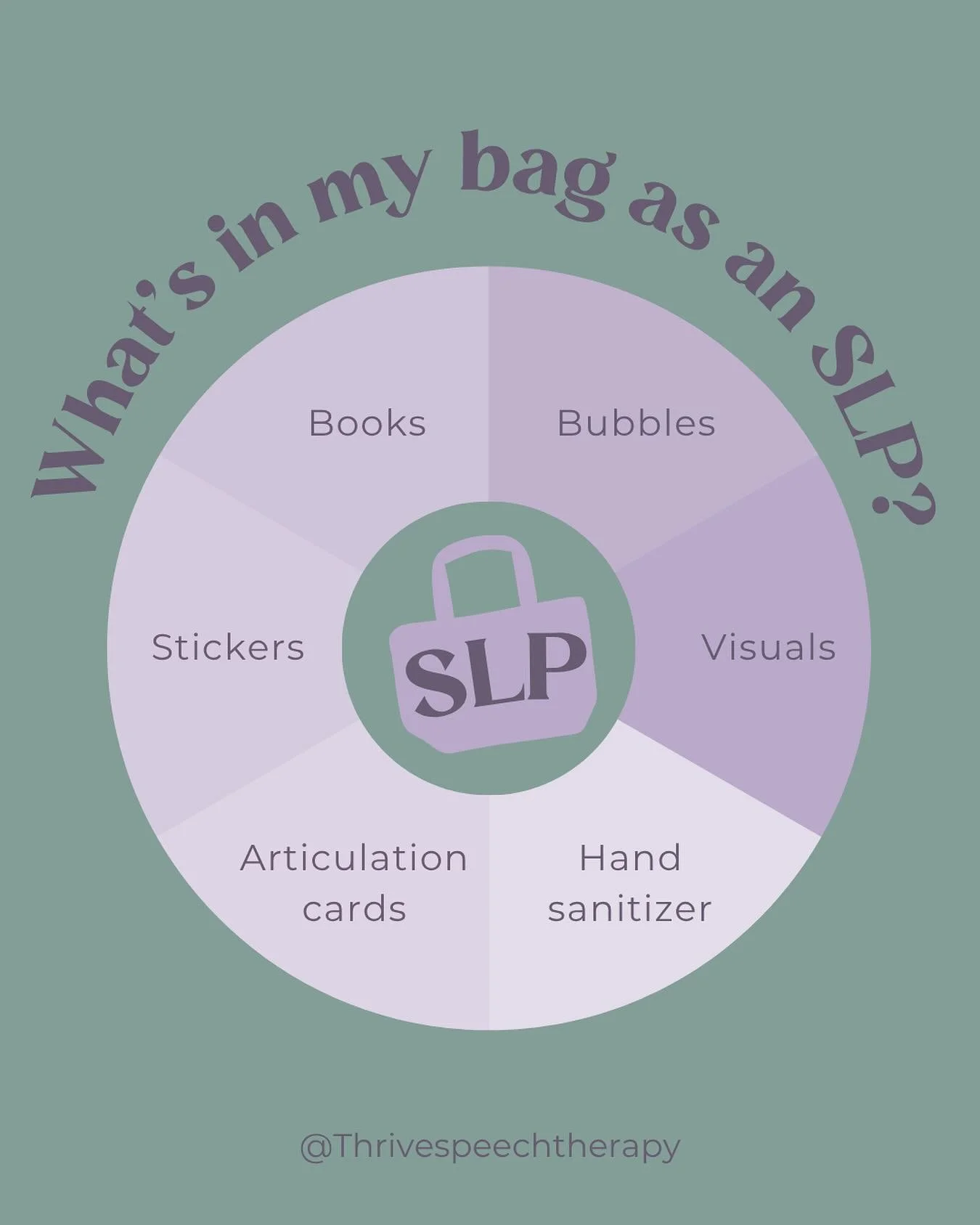 My therapy bag goes everywhere with me, and what’s inside depends on the kids I’m seeing that day.
From bubbles for engagement to picture cards for articulation practice, every item has a purpose. I pack light, but I plan with intention.