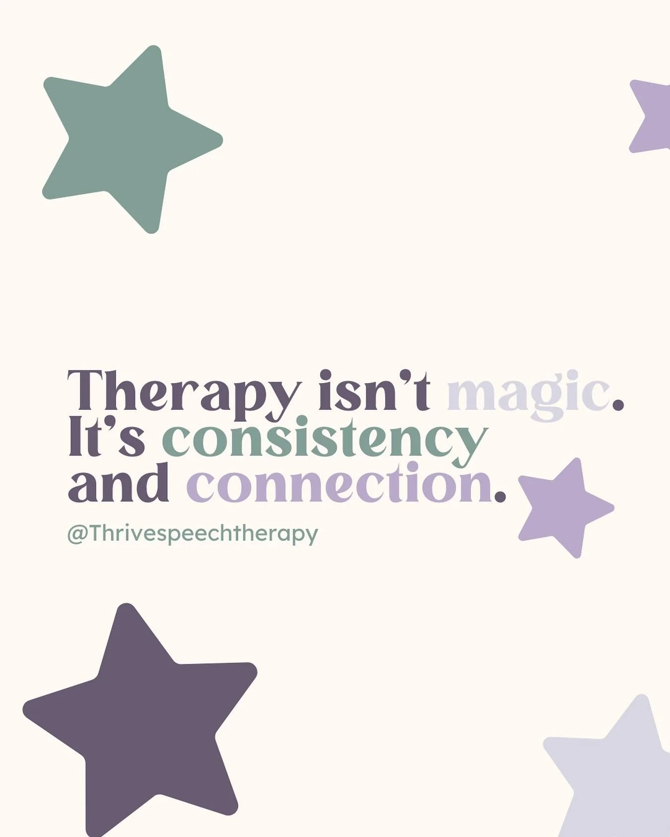 There&rsquo;s no quick fix in speech therapy.

Progress doesn&rsquo;t come from one perfect session. It comes from showing up, practicing often, and building a relationship where your child feels safe to try, fail, and grow.

This is what we focus on