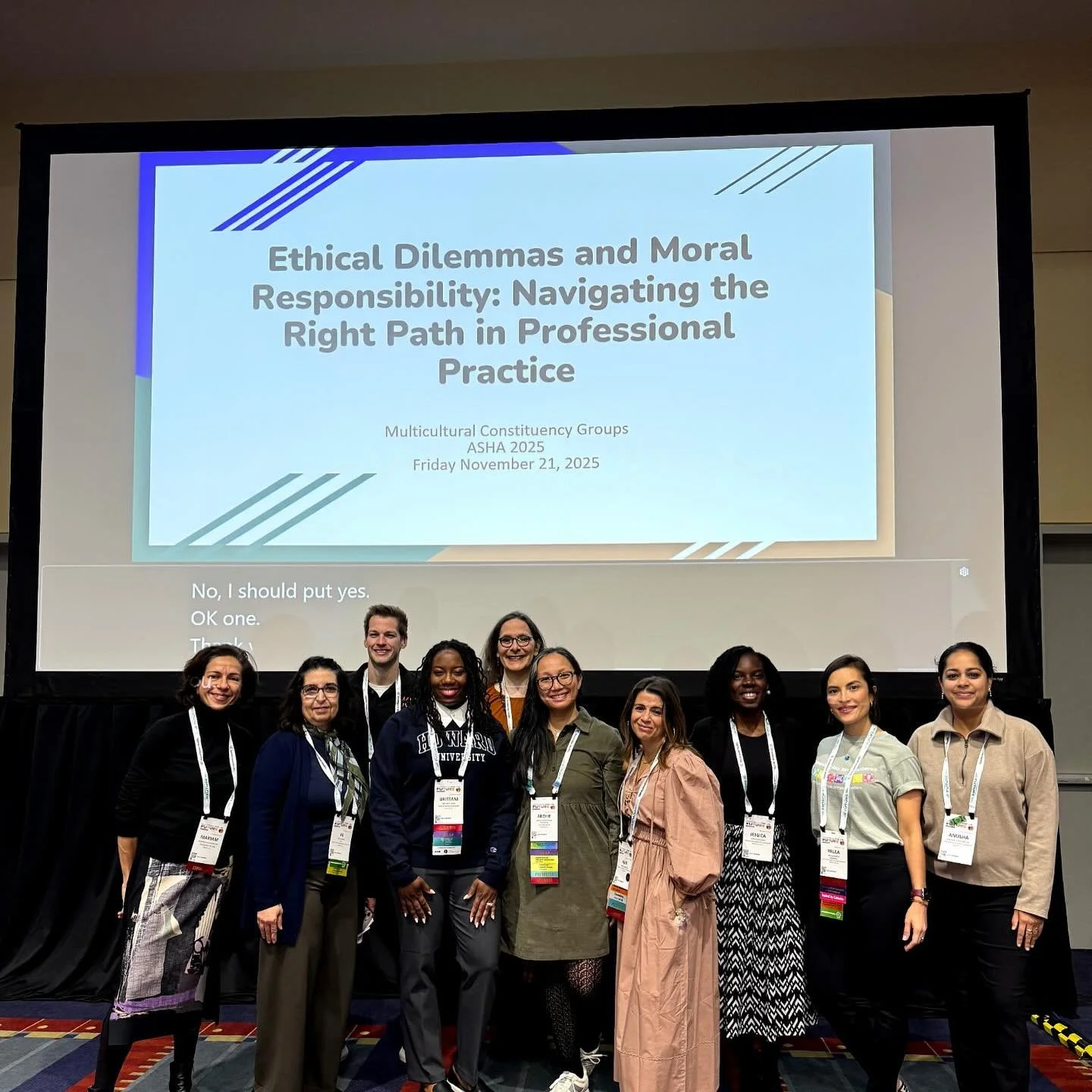 So proud of our Clinical Director &amp; SLP of our Atascocita location, Brittani Cobb, for representing Thrive Speech Therapy at TSHA this year! 💜

She presented Ethical Dilemmas and Moral Responsibility, where she shared the real-life decisions the