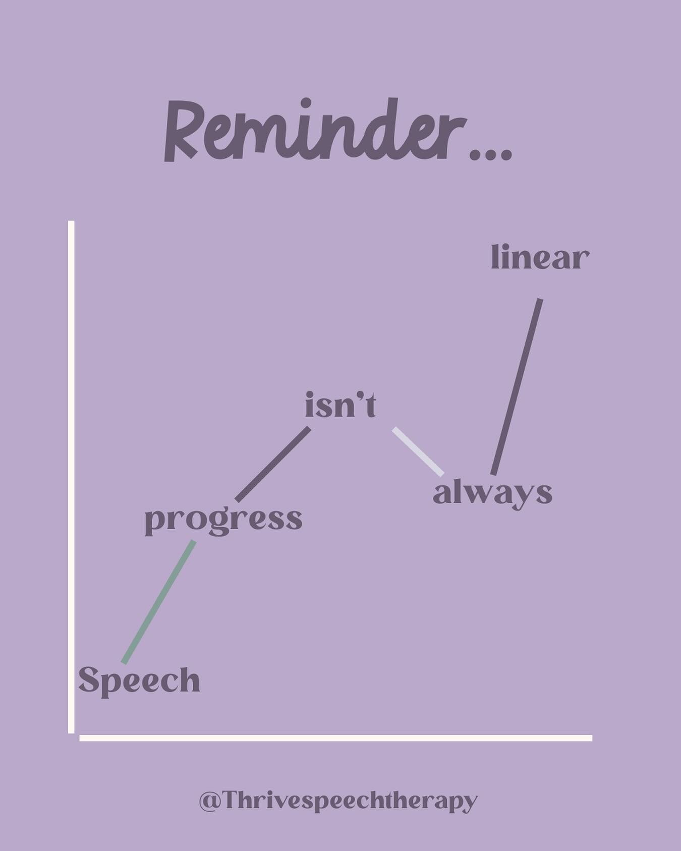 It&rsquo;s normal for speech progress to move in waves.

Your child might surprise you one day, then seem to stall the next. This doesn&rsquo;t mean therapy isn&rsquo;t working. It means they&rsquo;re learning, practicing, and integrating new skills 