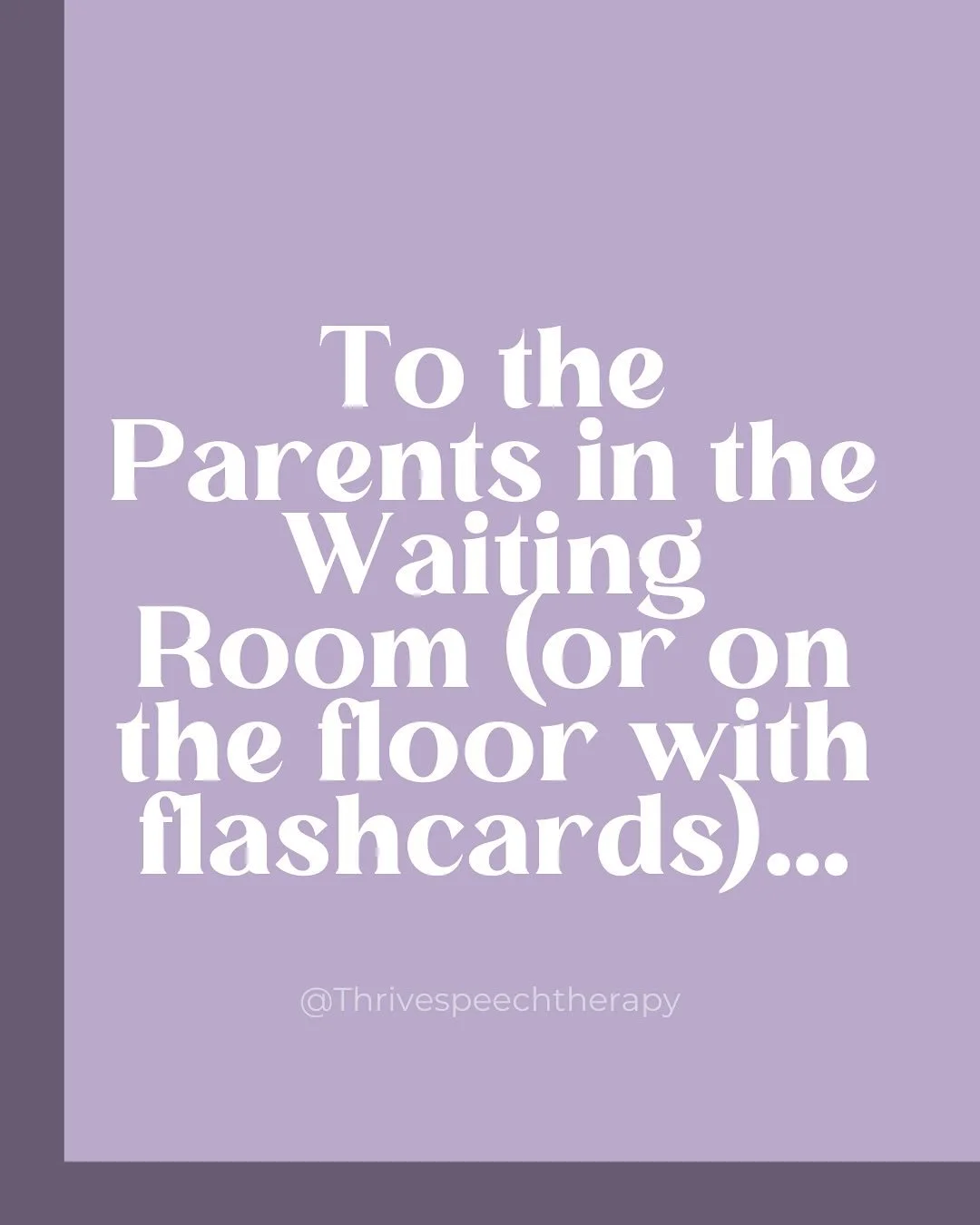 You may not see it every day.

But every flashcard, every bedtime book, every deep breath you take, it matters.

Progress doesn&rsquo;t always shout. Sometimes, it whispers. And it&rsquo;s happening right in front of you.

#SpeechTherapyForKids #Pedi