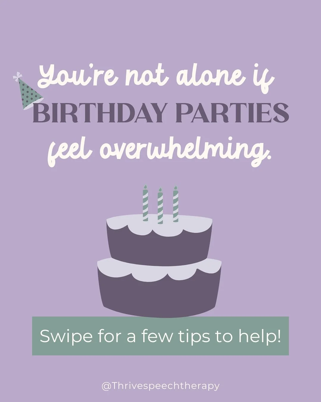 If birthday parties or group play feel overwhelming, you are not alone.

These environments can be a lot-especially for kids who struggle with communication, transitions, or sensory input.

There&rsquo;s no &ldquo;right&rdquo; way to participate. Pre