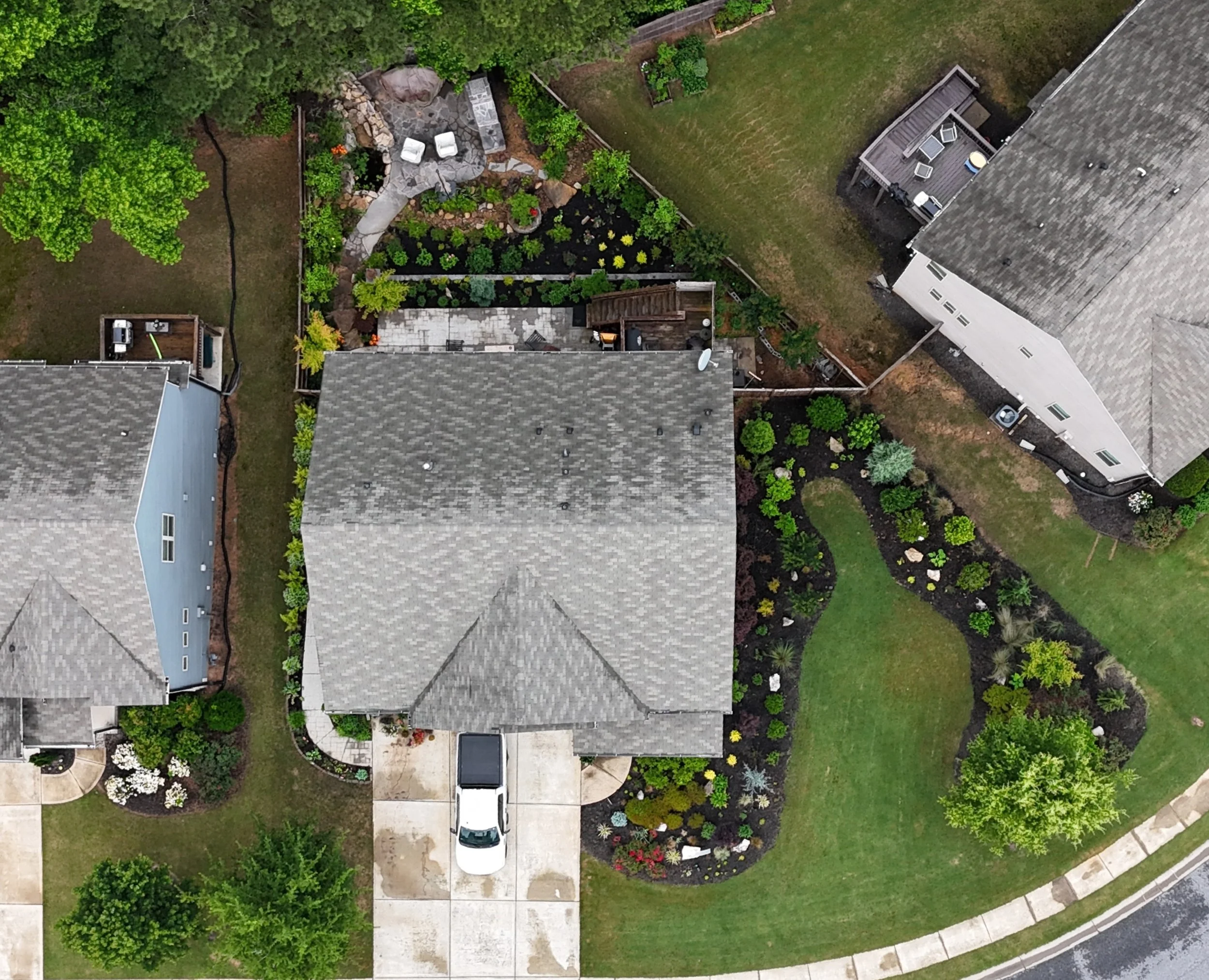 Full Yard Landscape Installation