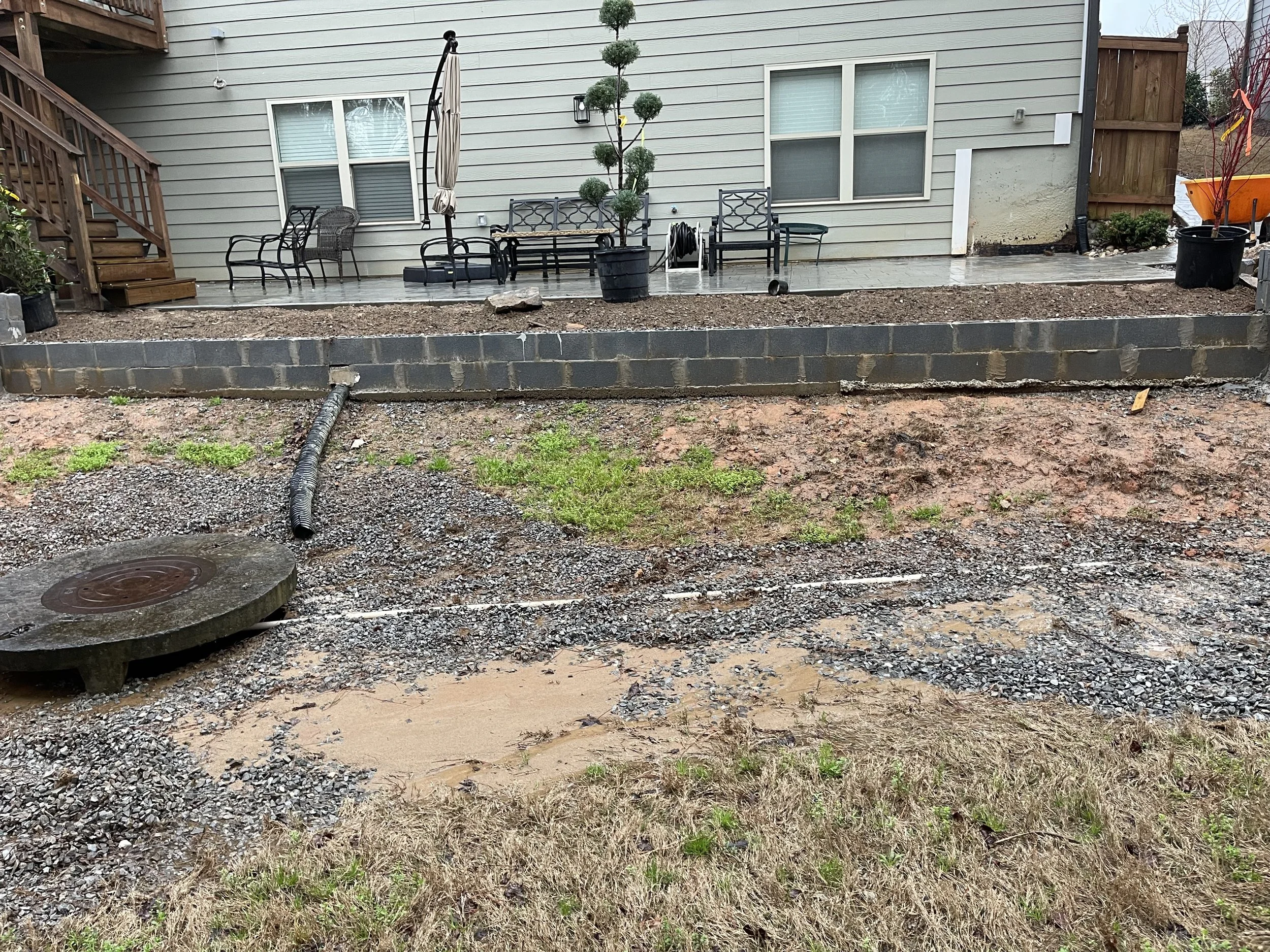 Backyard Before Photo 