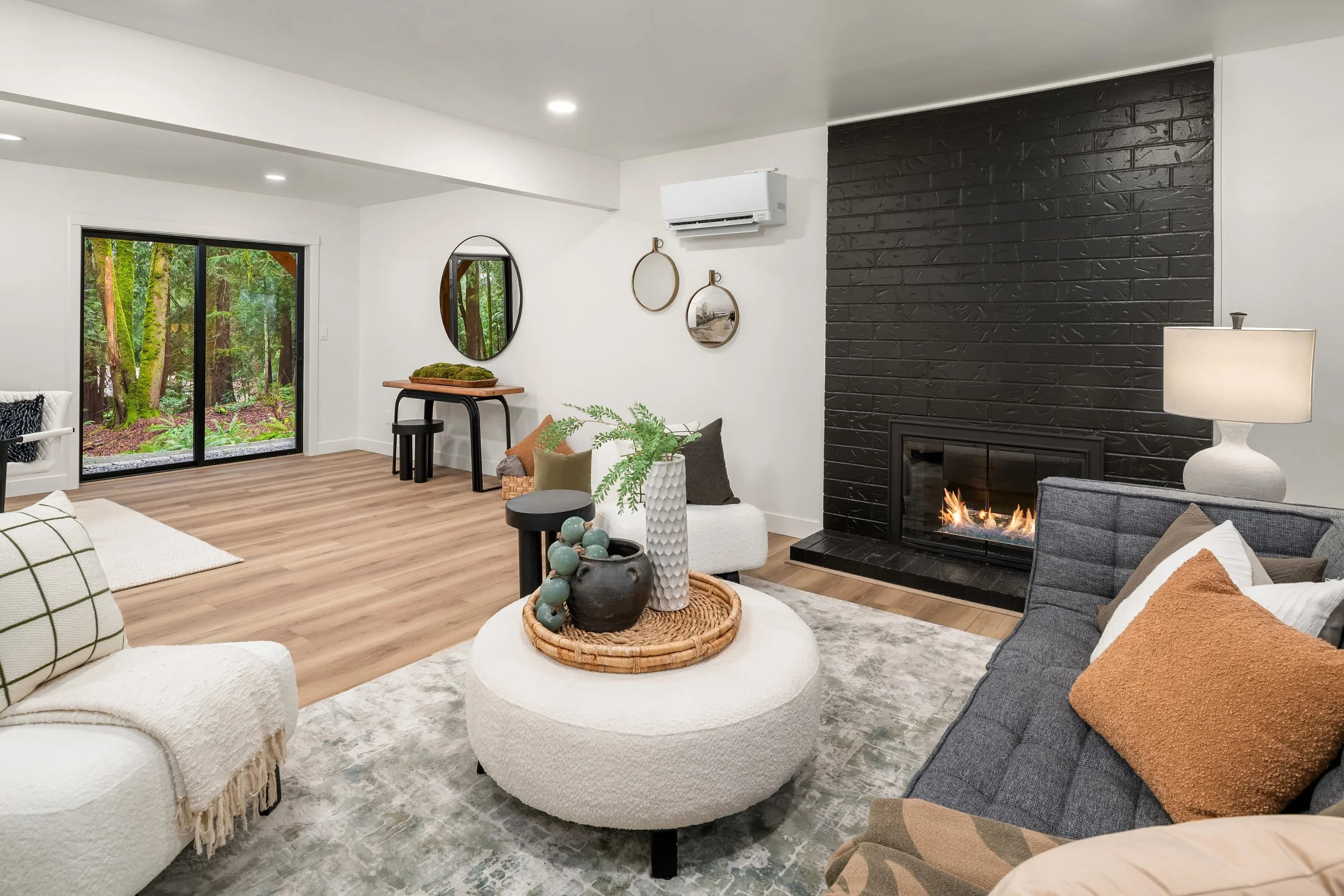 Downstairs living area