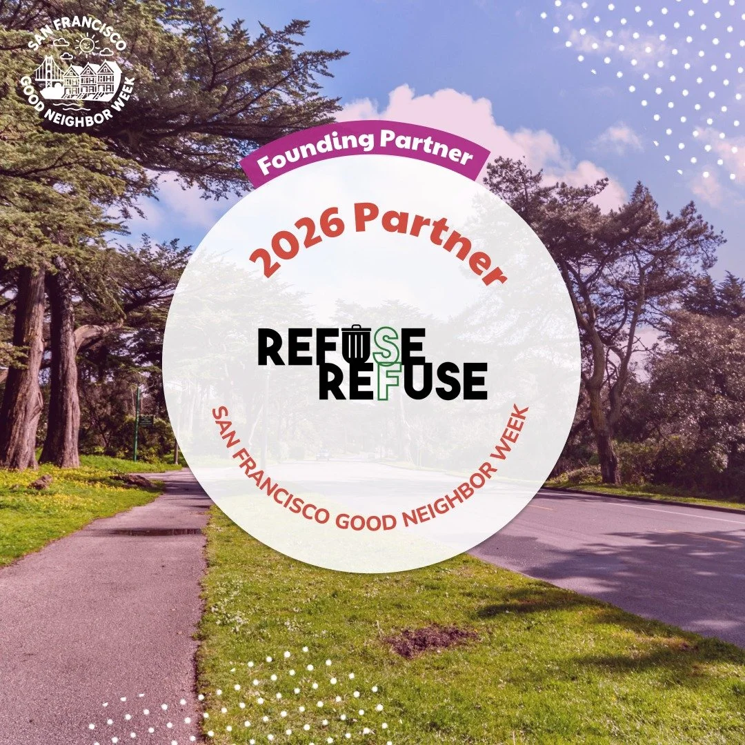 🎉 We are excited to announce our Partners for San Francisco Good Neighbor Week 2026!

Thank you @refuserefusesf for the continued support in celebrating community and connection in San Francisco 🤩🥳

2026 SF Good Neighbor Week is September 26 - Oct