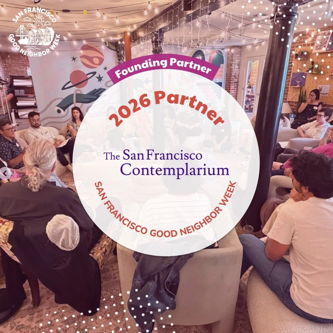 🎉 We are excited to announce our Partners for San Francisco Good Neighbor Week 2026!

Thank you @sfcontemplarium for the continued support in celebrating community and connection in San Francisco 💡👥

2026 SF Good Neighbor Week is September 26 - Oc