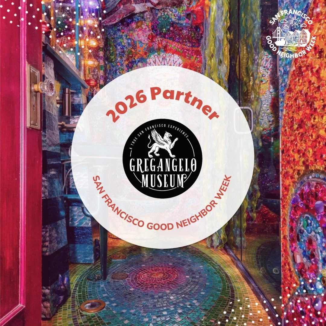 🎉 We are excited to announce our Partners for San Francisco Good Neighbor Week 2026!

Thank you @gregangelomuseum for your support in celebrating community and connection in San Francisco 🖼️✨

2026 SF Good Neighbor Week is September 26 - Oct 4!