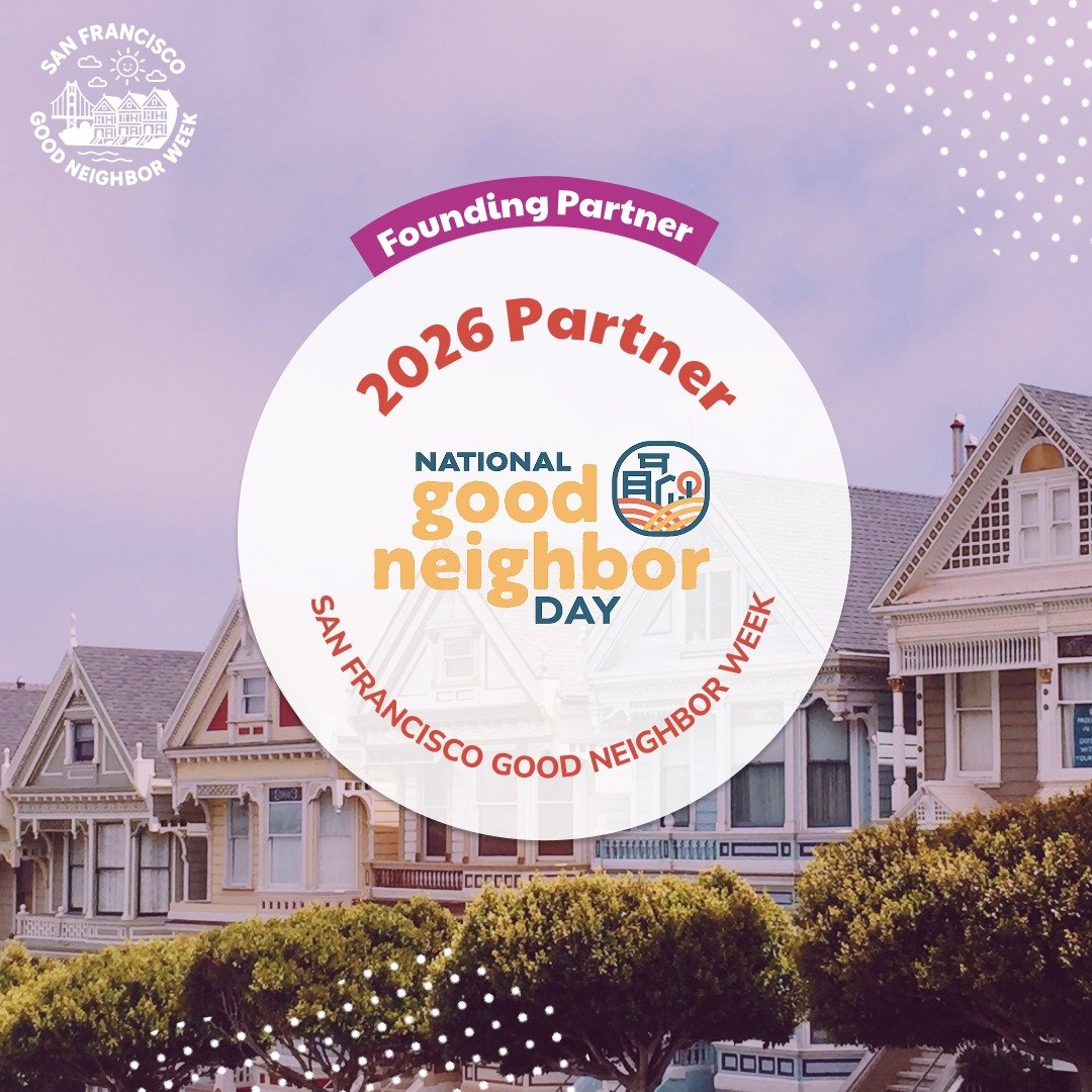 🎉 We are excited to announce our Partners for San Francisco Good Neighbor Week 2026!

Thank you @goodneighborday for helping us get started and for your continued support in celebrating community and connection in San Francisco 🏡💛 

2026 SF Good N