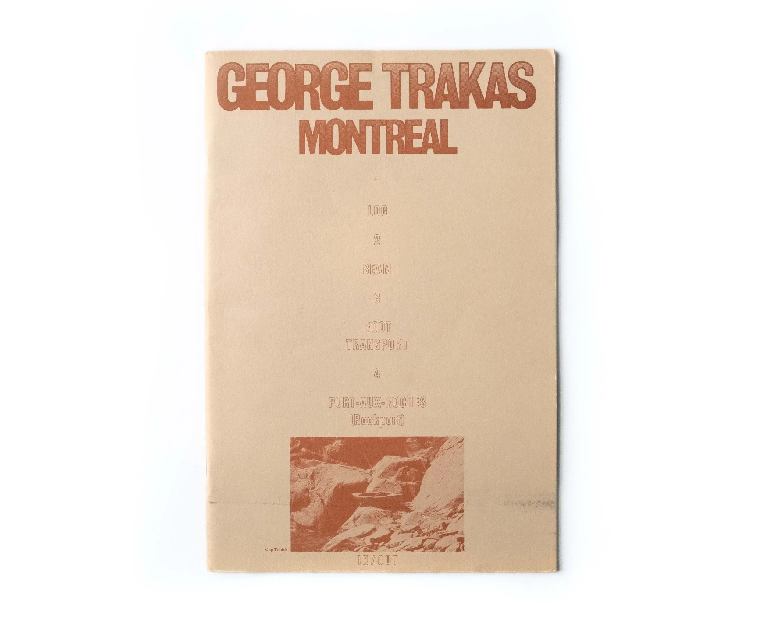 George Trakas: Montreal (1979)