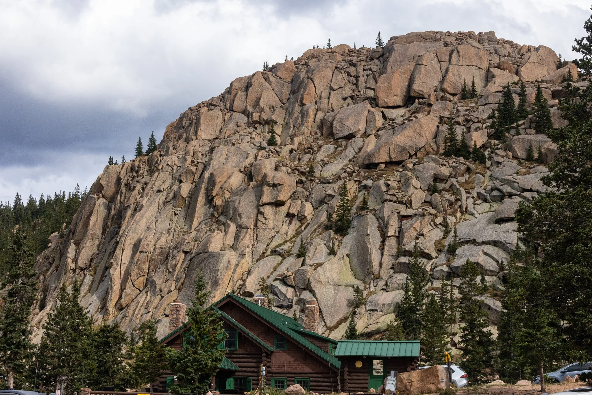  The Crag behind the Gift Shop 