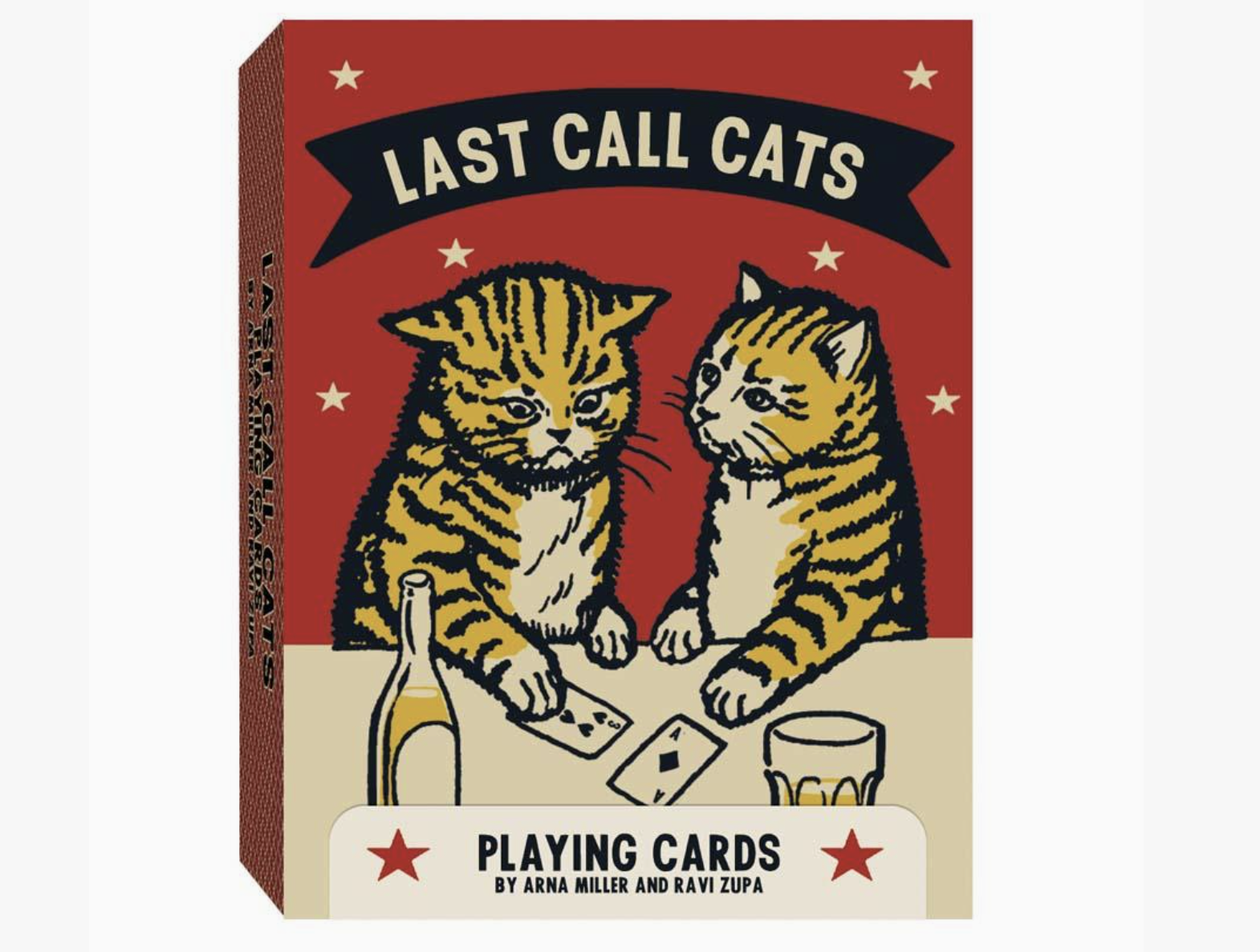 Last Call Cats Playing Cards