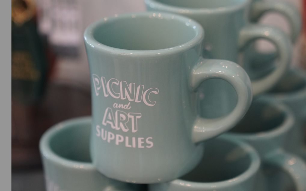 PICNIC AND ART SUPPLIES COFFEE MUG