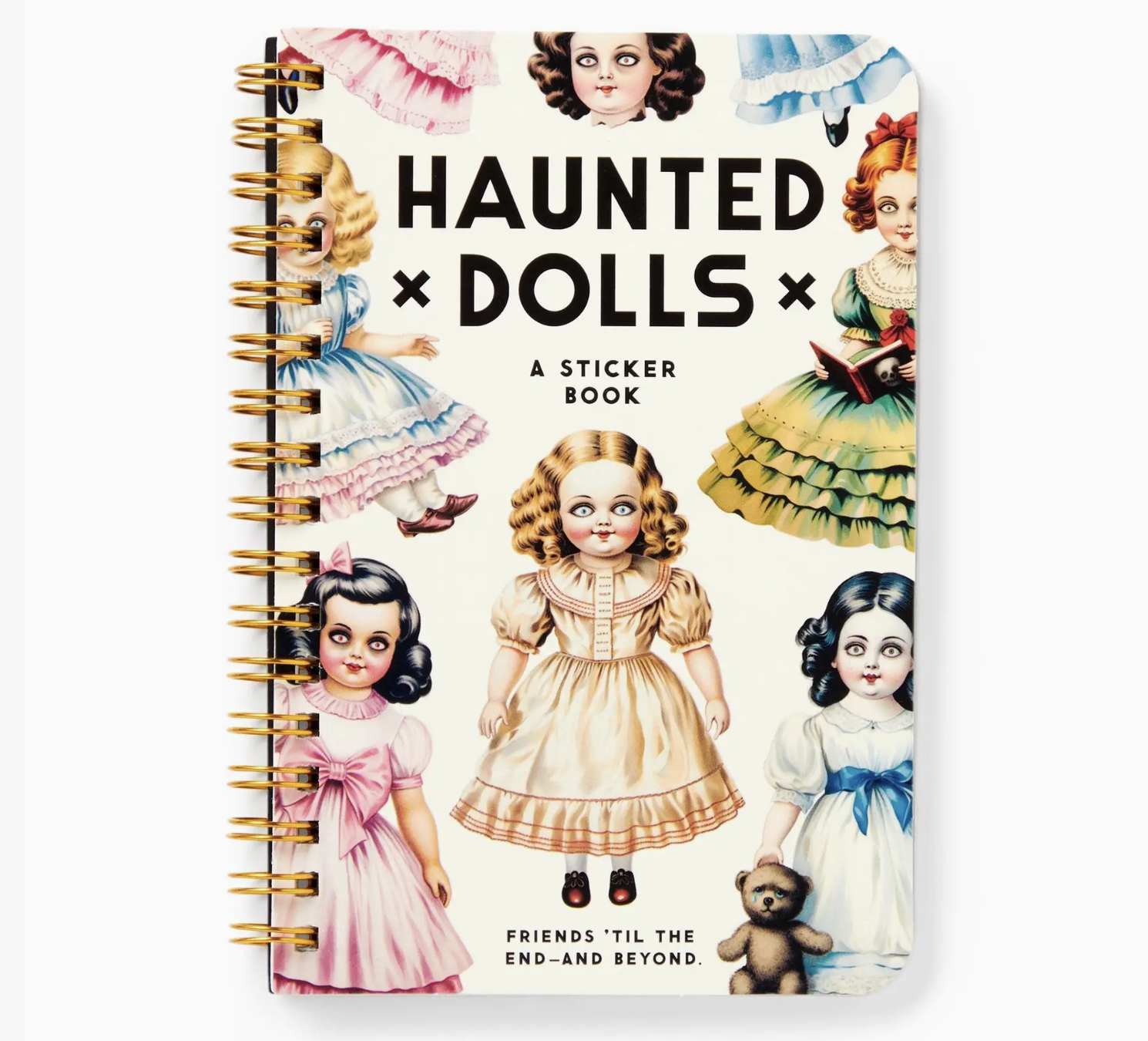 Haunted Dolls Sticker Book