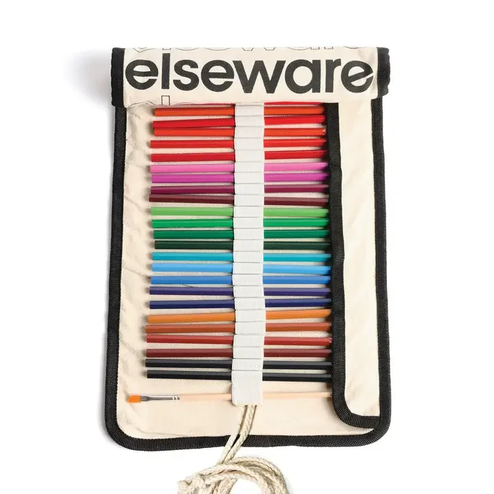 WATERCOLOR PENCILS - 36 Colors with Canvas Wrap