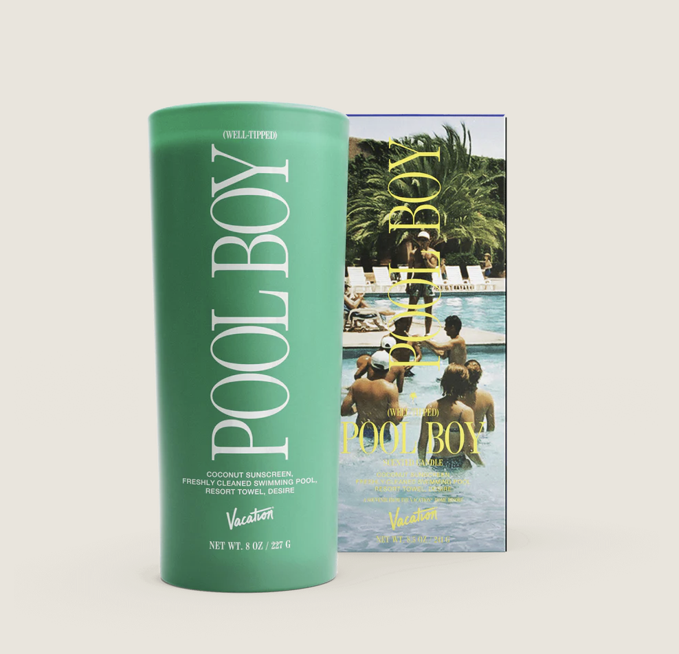 Well-Tipped Pool Boy Candle