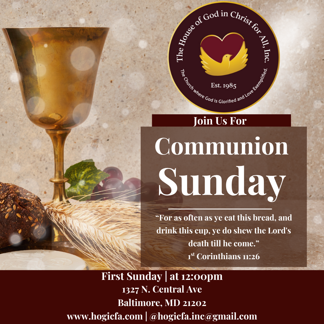 Communion Sunday