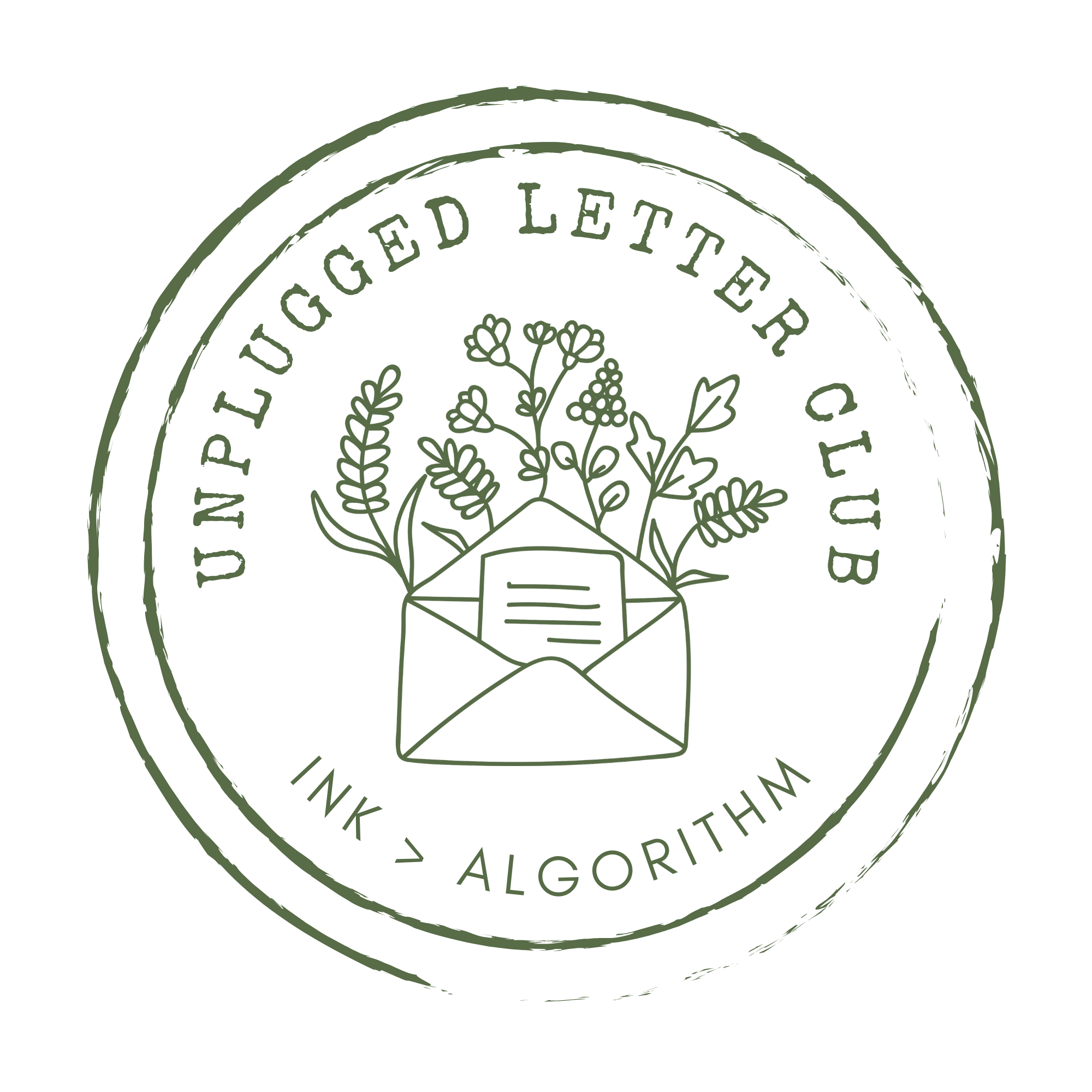 logo unplugged letter club