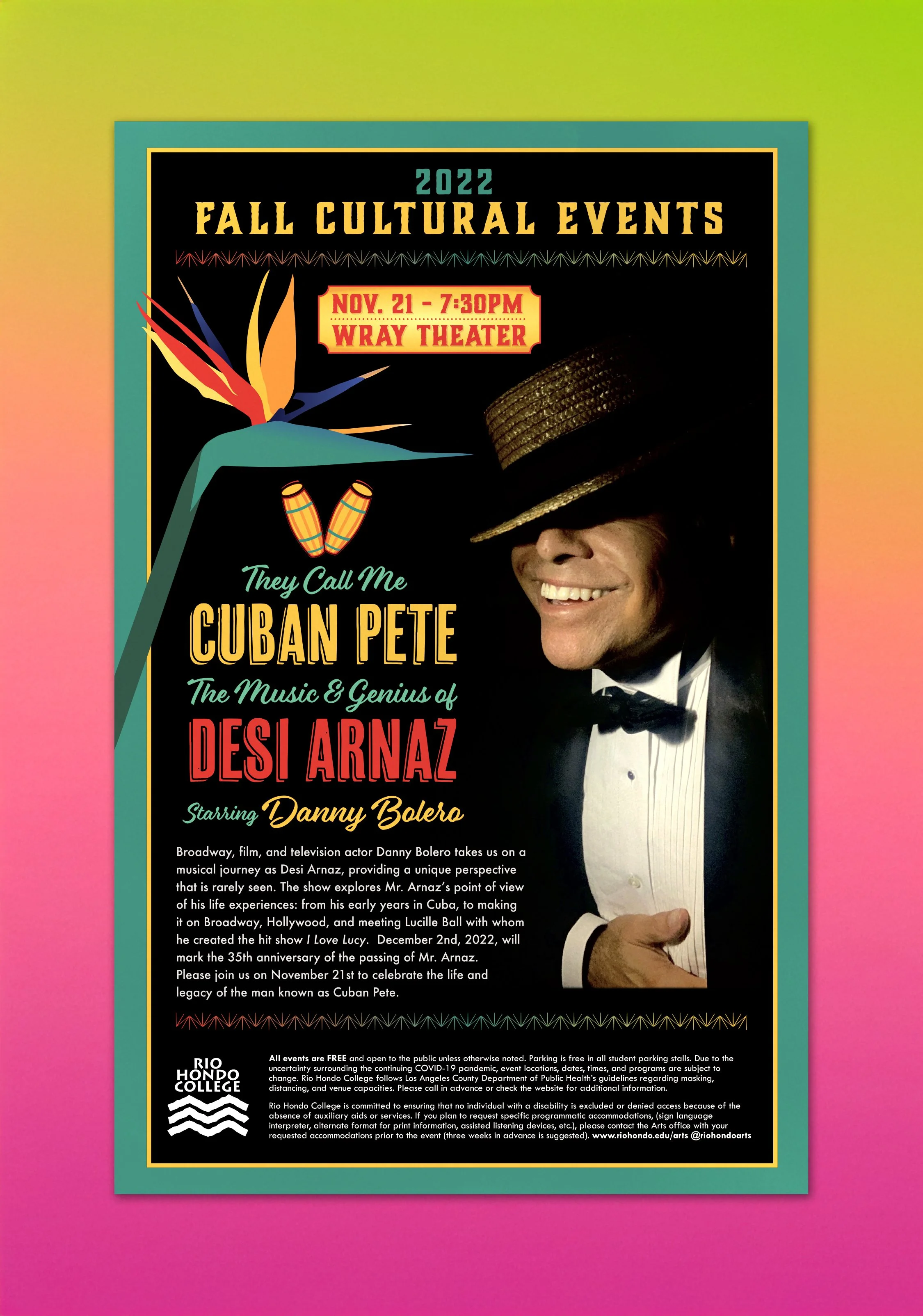 Music performance ad for Rio Hondo College