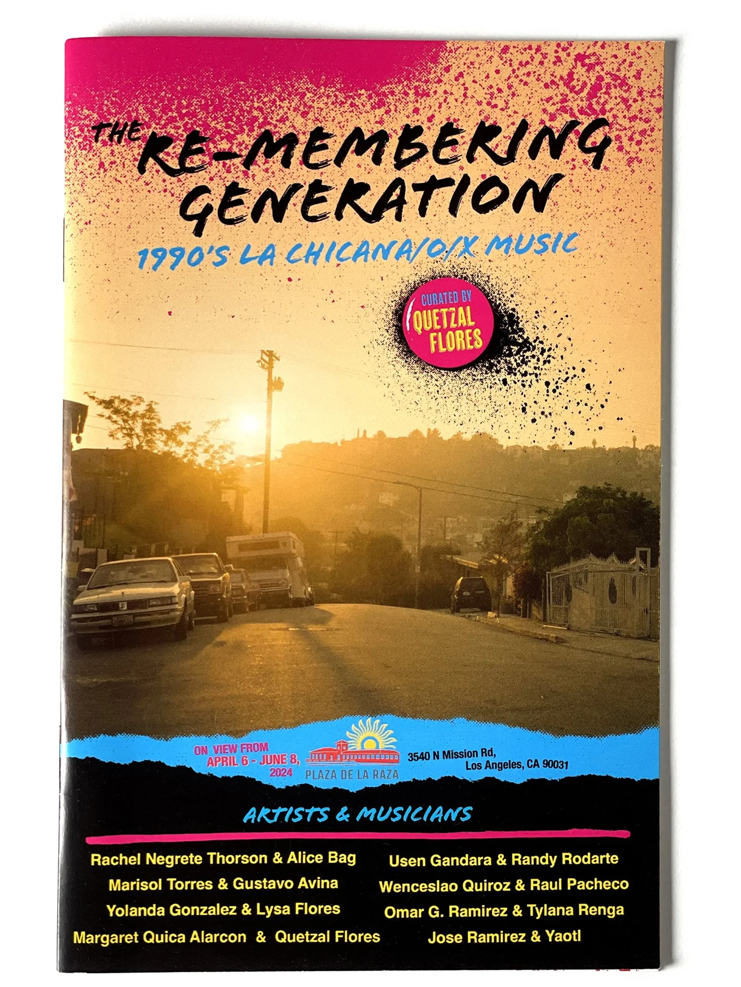 Exhibition zine for Self Help Graphics