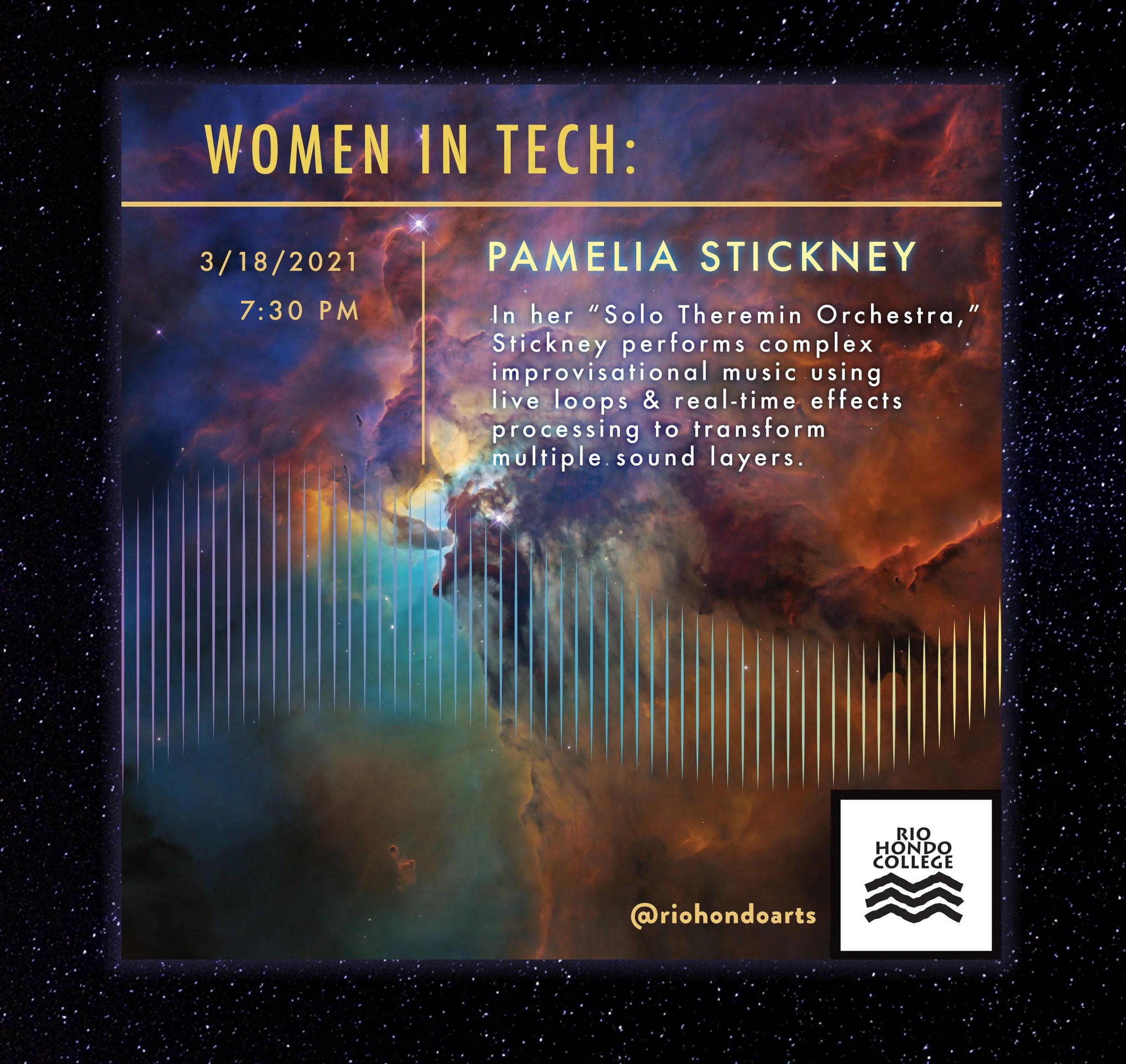 Sound performance ad for Rio Hondo College