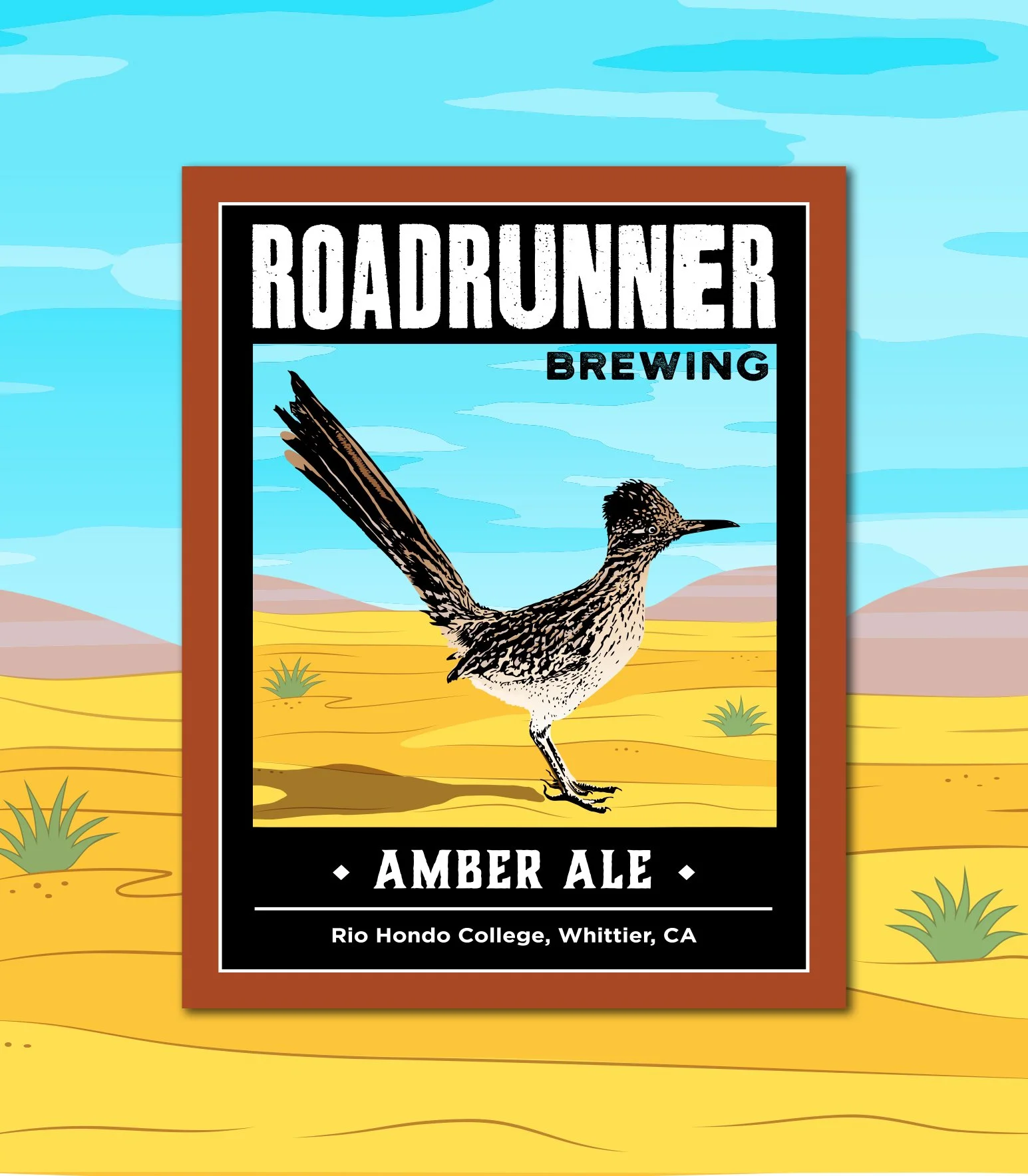 Beer labels for Rio Hondo College