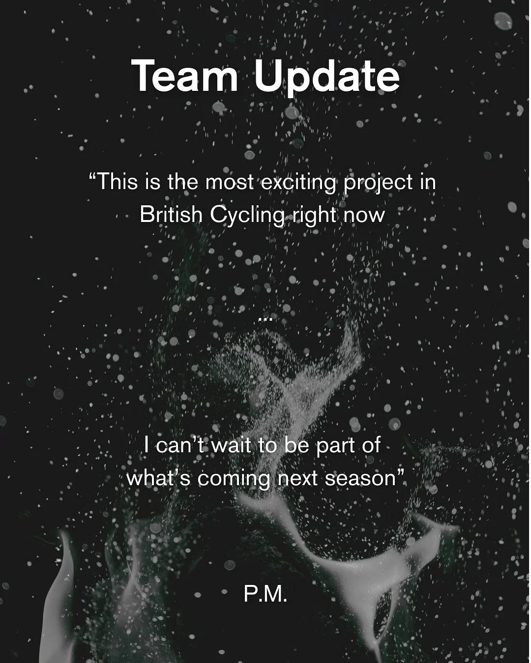 Team Update
We&rsquo;re excited to welcome Phil Maddocks onboard as DS.

Phil brings ample experience at UCI races across Europe and has most recently been involved with championship-leading setups at home. 

He now joins us to enhance race performan