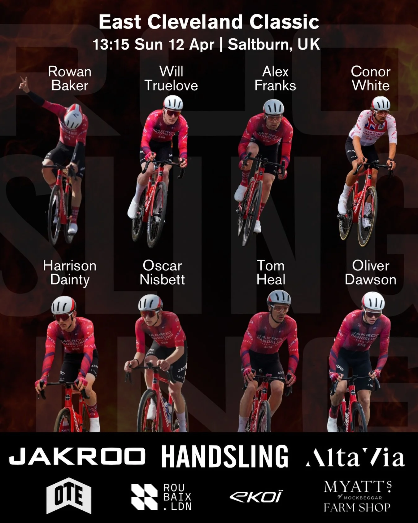 East Cleveland Classic &ndash; Saltburn
National A Road Race
13:15 Start | 155km | 6 Laps | 2,546m climbing

We line up at the East Cleveland Classic for the first Prem of the season.

&ldquo;Prems&rdquo; have historically been the races that define 