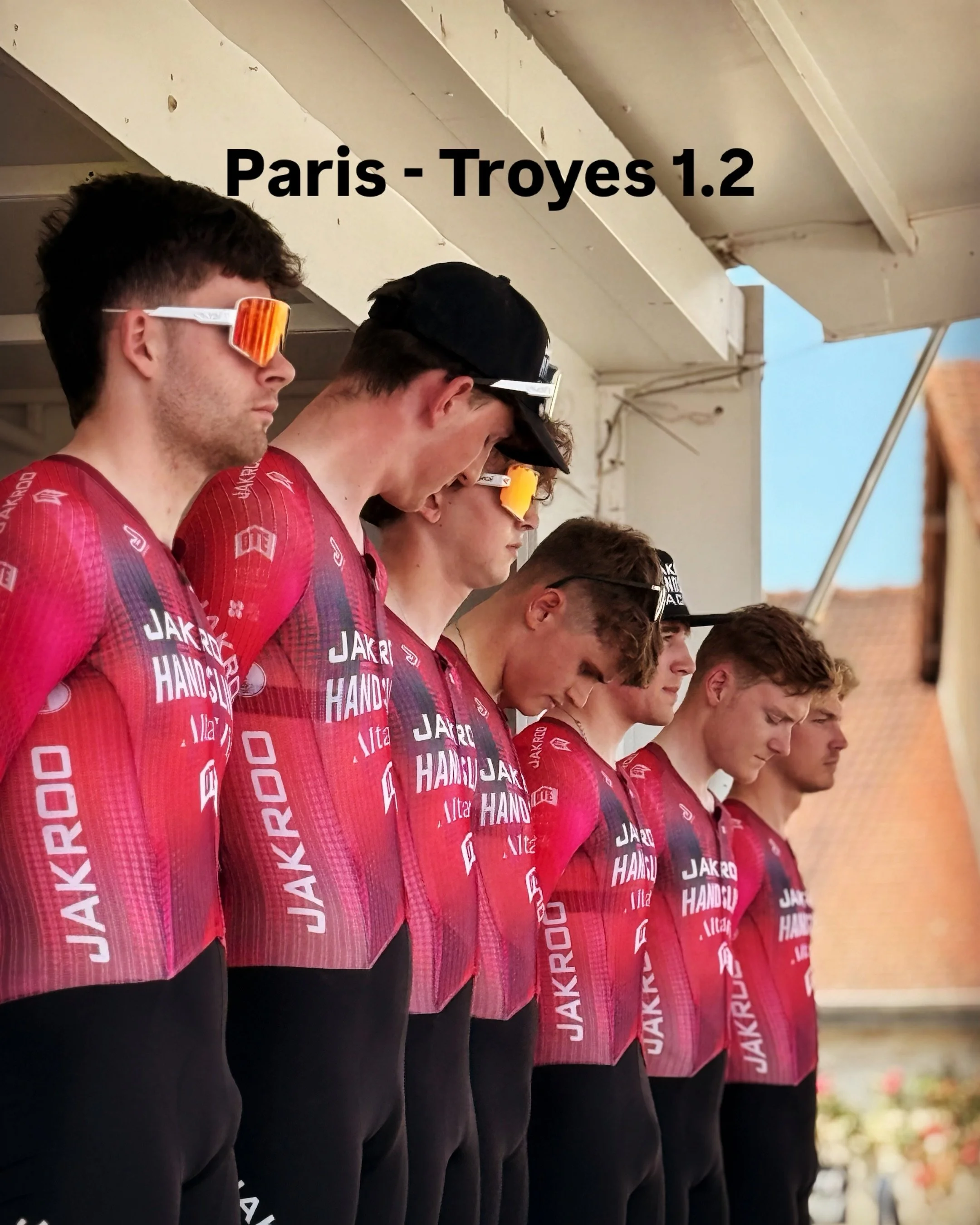 Another hard day in France at Paris-Troyes UCI 1.2 under serious heat.

11th for Harrison after avoiding a crash in the finale that unfortunately brought Will down and ended his race. A frustrating way for the day to finish, but another strong showin