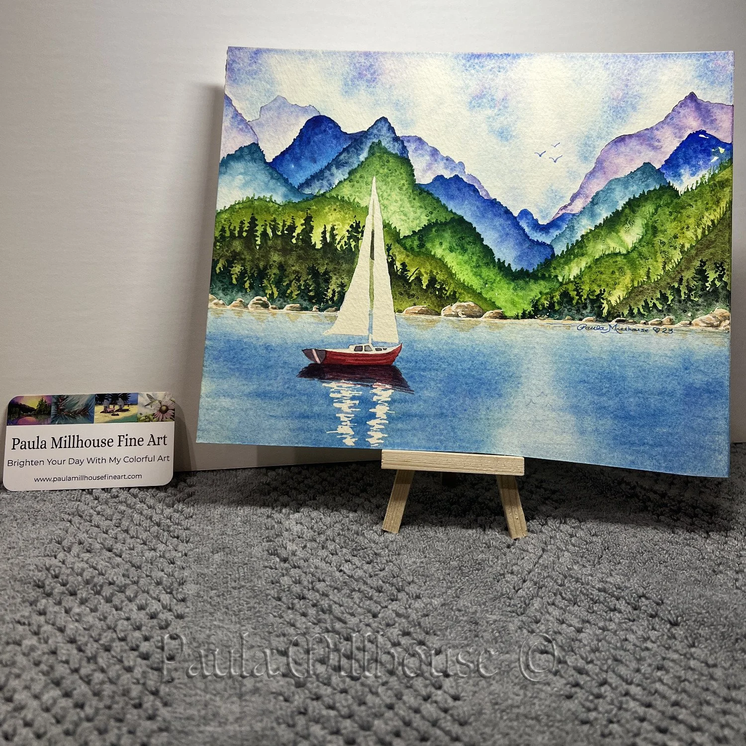 Blue Ridge Mountains Peaceful Sail 5.#1182.PaulaMillhouse Fine Art.Web.jpg