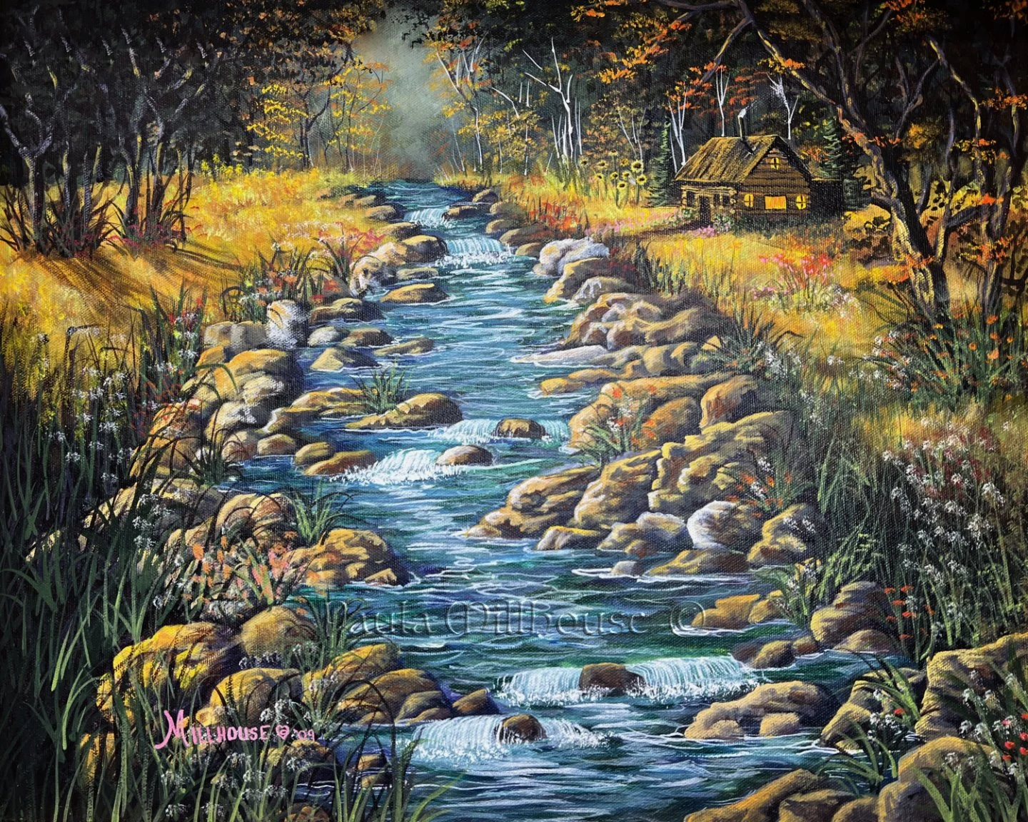 Golden Autumn Stream.#1056.Paula Millhouse.Web.jpg
