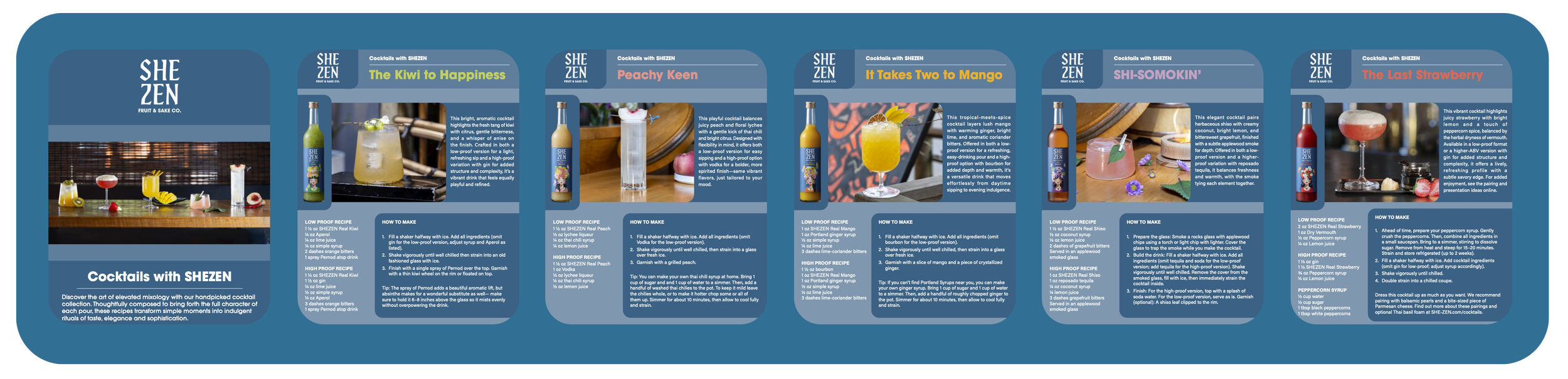 SHEZEN Cocktail Book - October 5, 2026