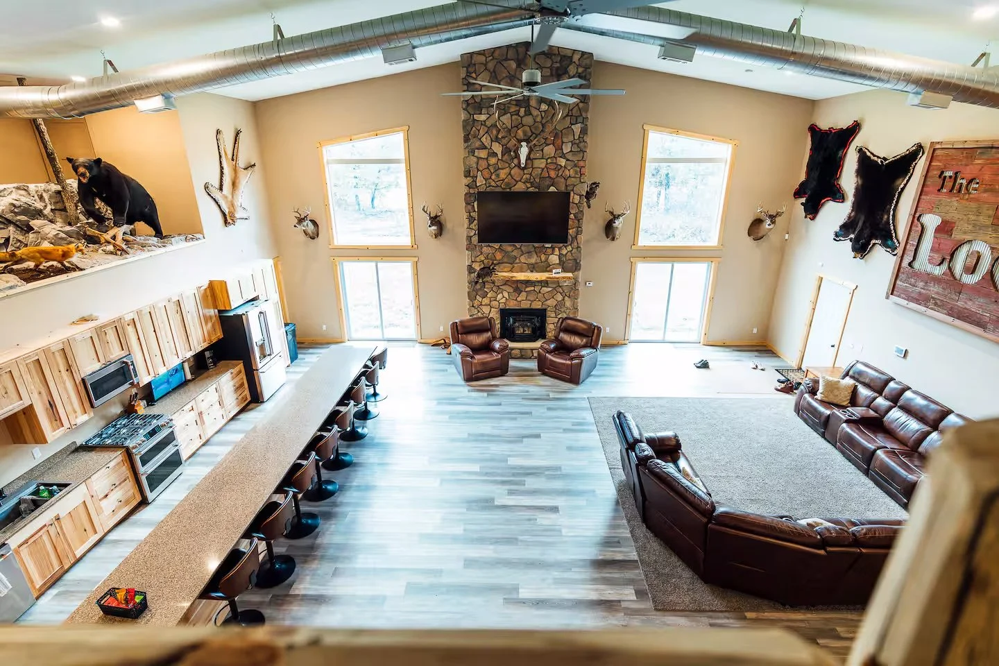 Lodge great room