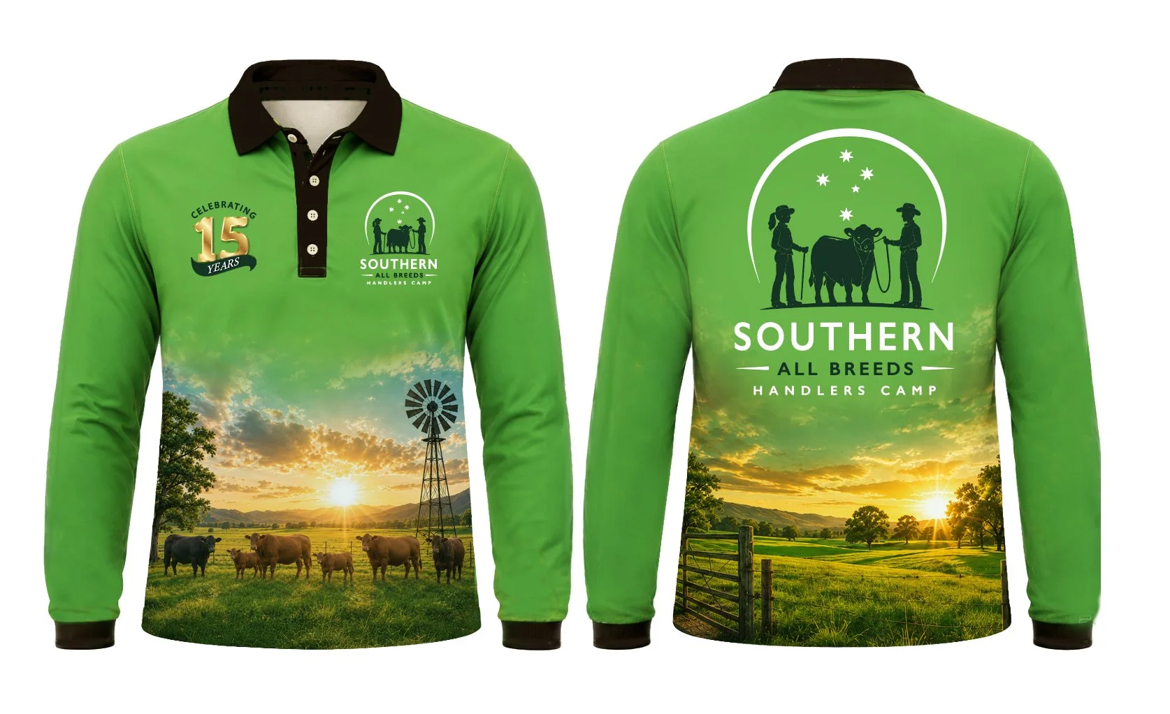 2026 15 Year Anniversary Fishing Shirts