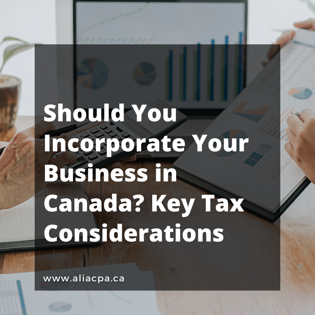 Should You Incorporate Your Business in Canada? Key Tax Considerations