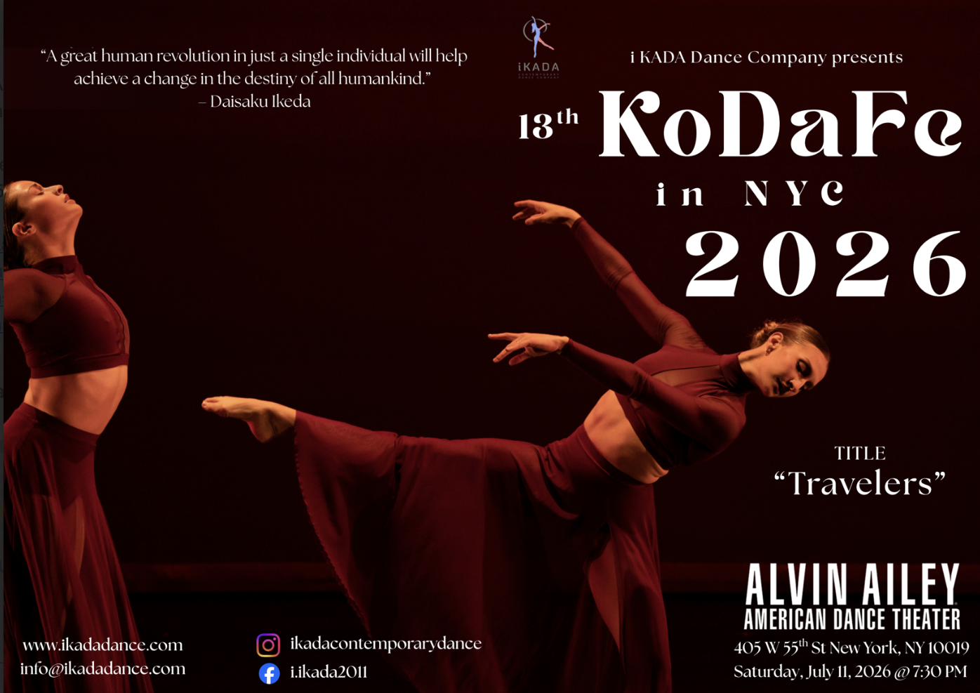 KoDaFe 2026 - Ailey Citigroup Theatre - Liberation
