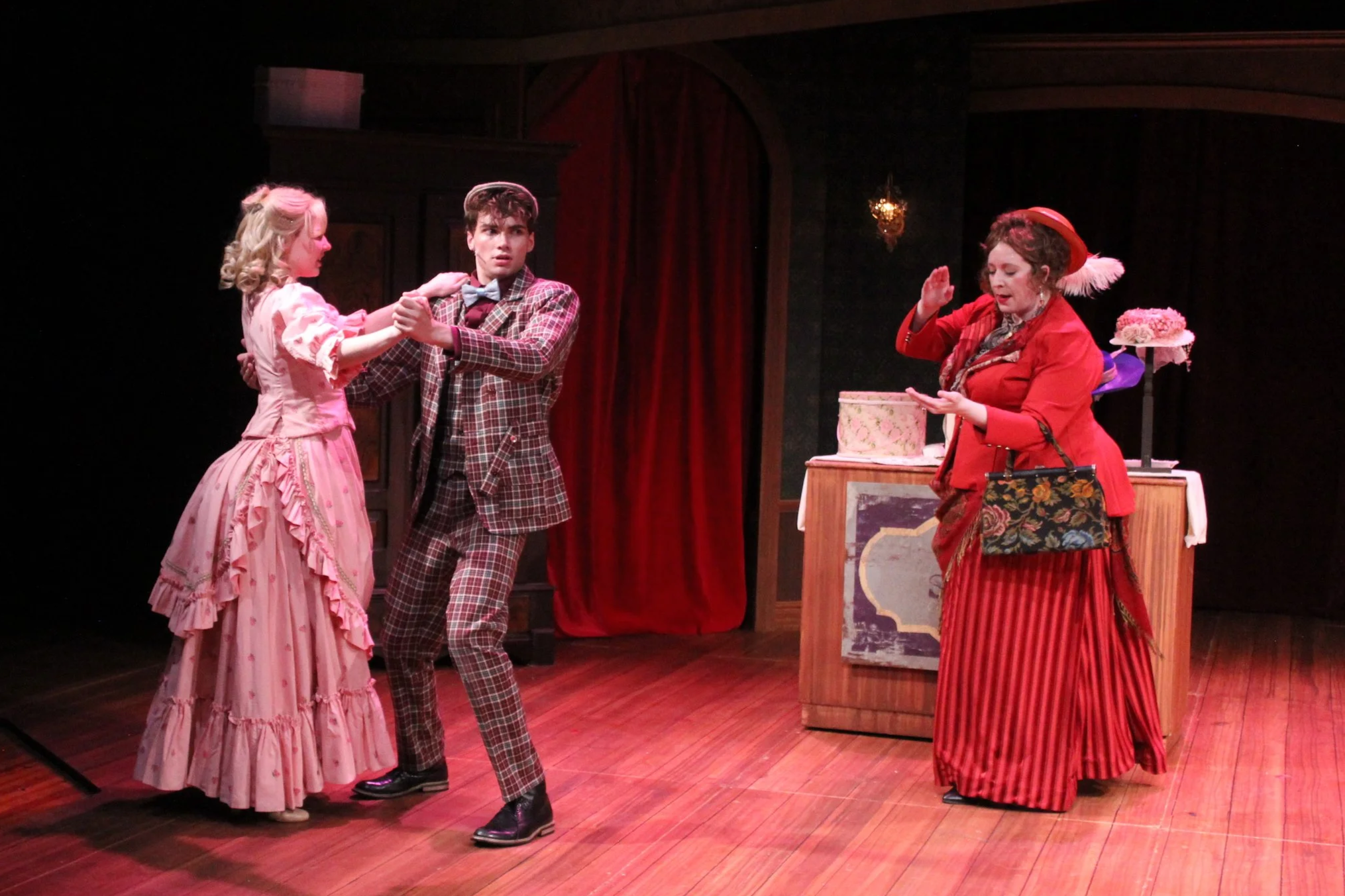 Teddy as Barnaby Tucker in Hello, Dolly! at the Cortland Repertory Theatre