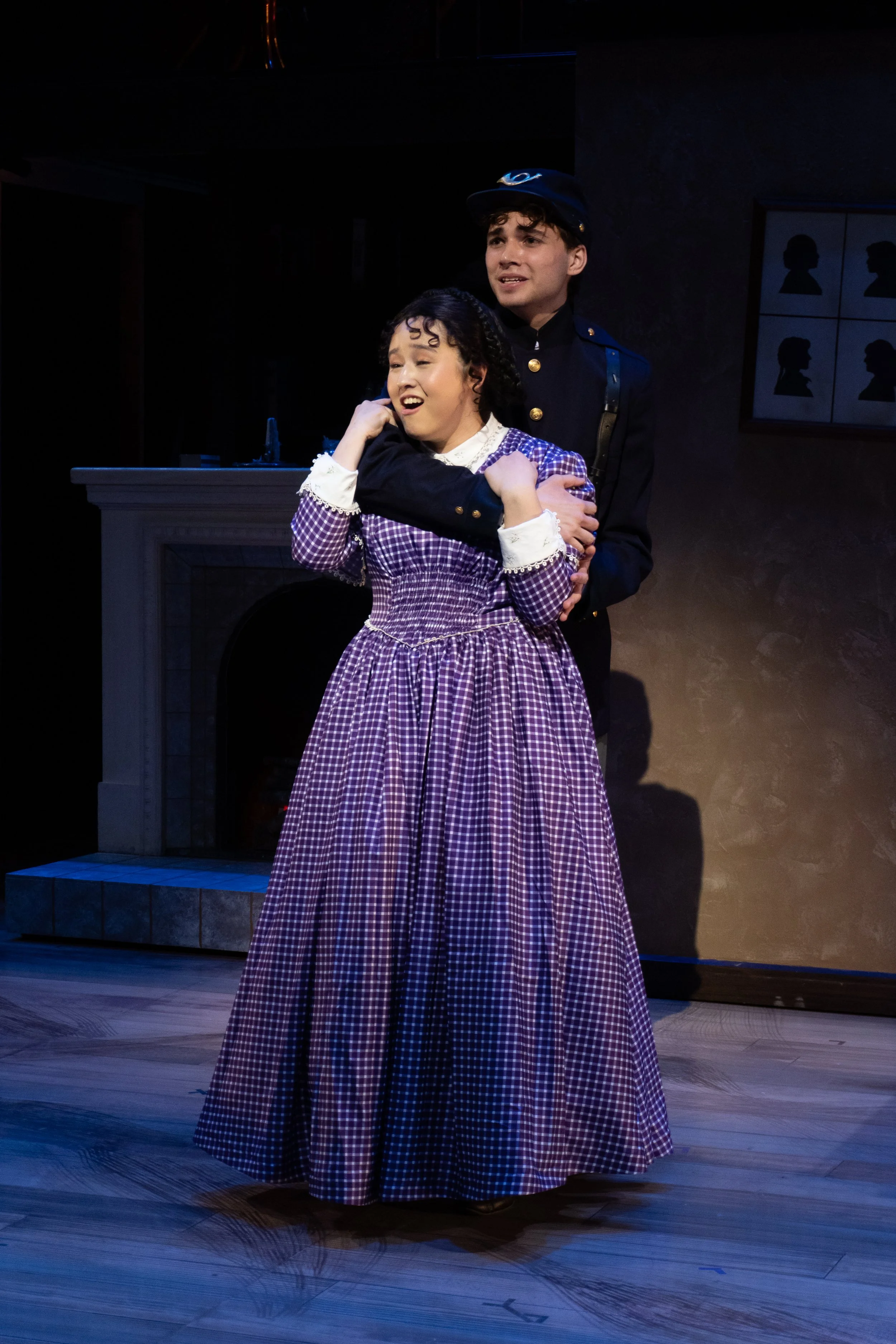 Teddy as John Brooke in Little Women at Syracuse University