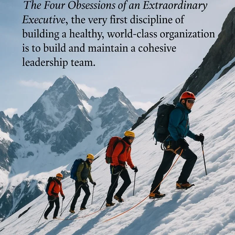 🔥 Build and Maintain a Cohesive Leadership Team