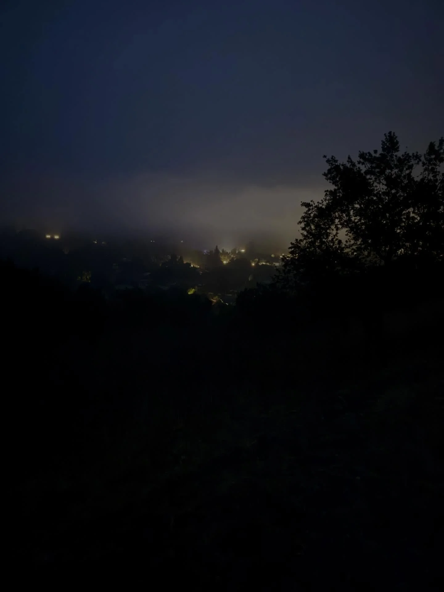 why is the picture so dark? Because that&rsquo;s what the world looks like at 5:00 in the morning. Another training run knocked out.