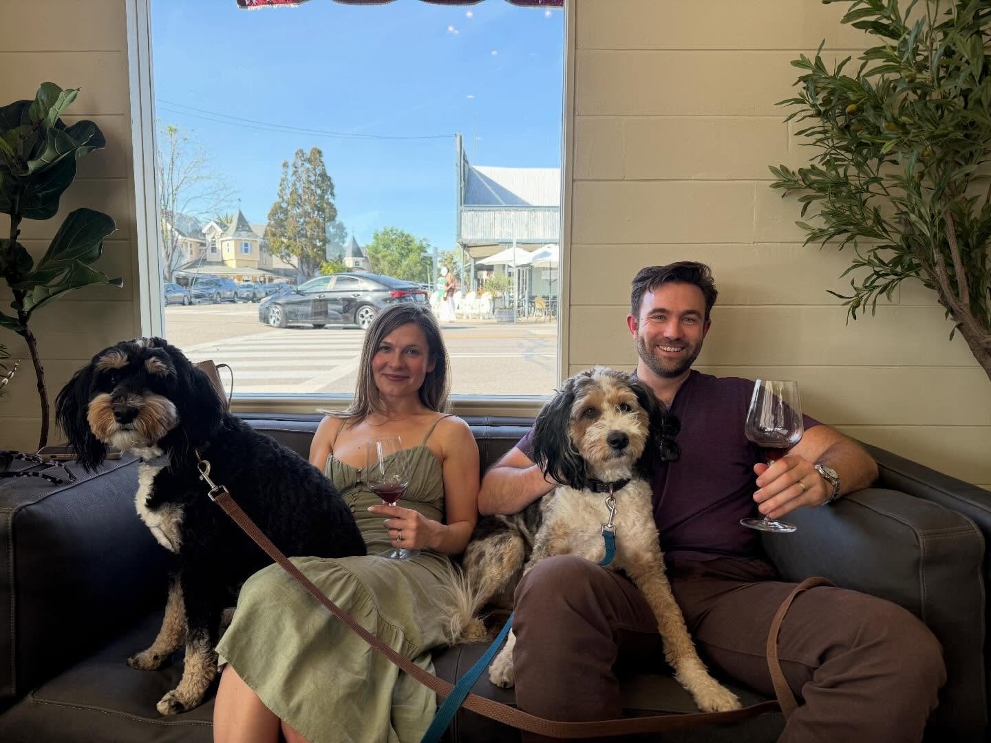 Enjoying Horizon wines