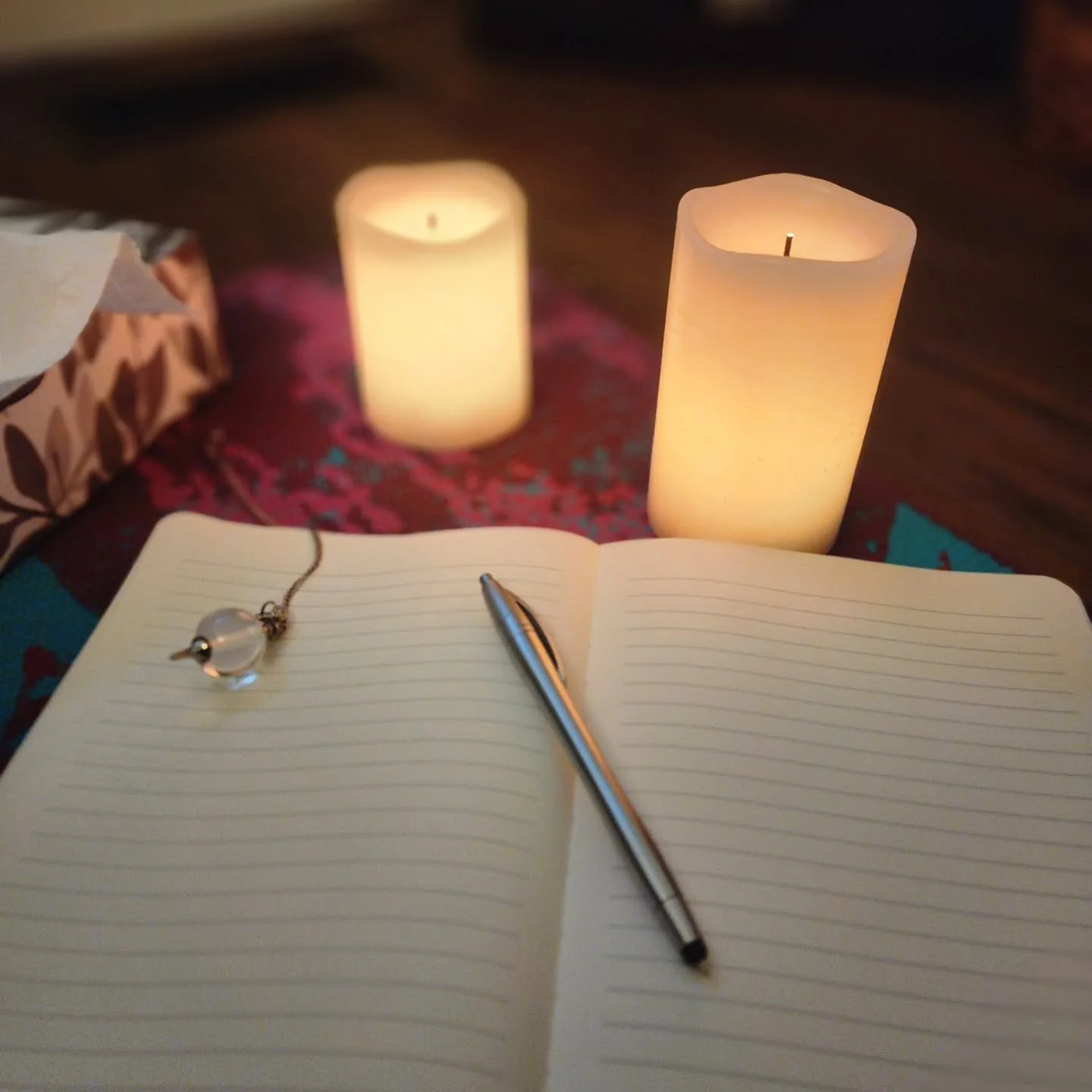 Practice the pause ⏸️ 

It does not need to be a ritual
Or look a specific way
This will change each time you honour yourself in this way

But now more than ever,
practicing the pause will bring a greater sense of peace and clarity within the body

T