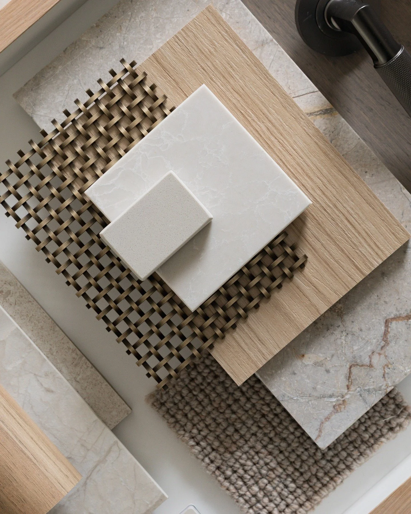 Calm neutrals, soft textures, and layered natural tones &mdash; the Te Arai coastal palette coming to life. A quiet balance of stone, timber, and woven warmth, curated for effortless, timeless living.

#InteriorDesign #NZInteriors #TeArai #CoastalInt