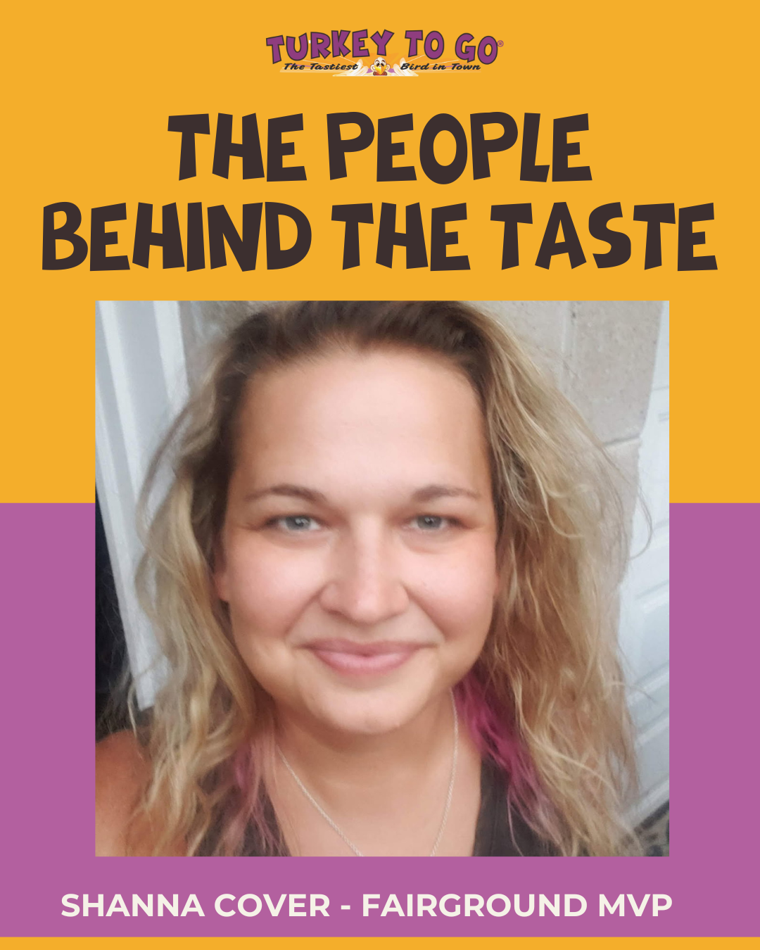 The People Behind the Taste: Meet Shanna Cover