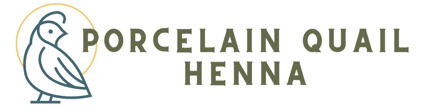 Porcelain Quail Henna