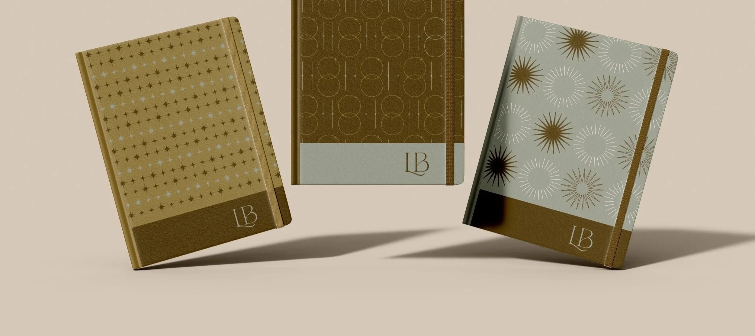 Notebook designs for LB Literary Projects