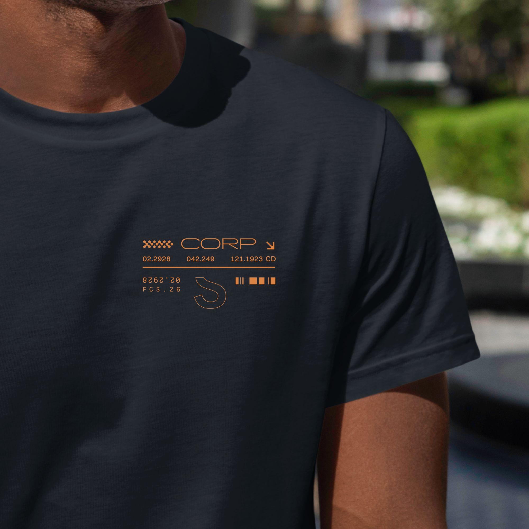 SS Corp Compliance Tee – Industrial Label Collection