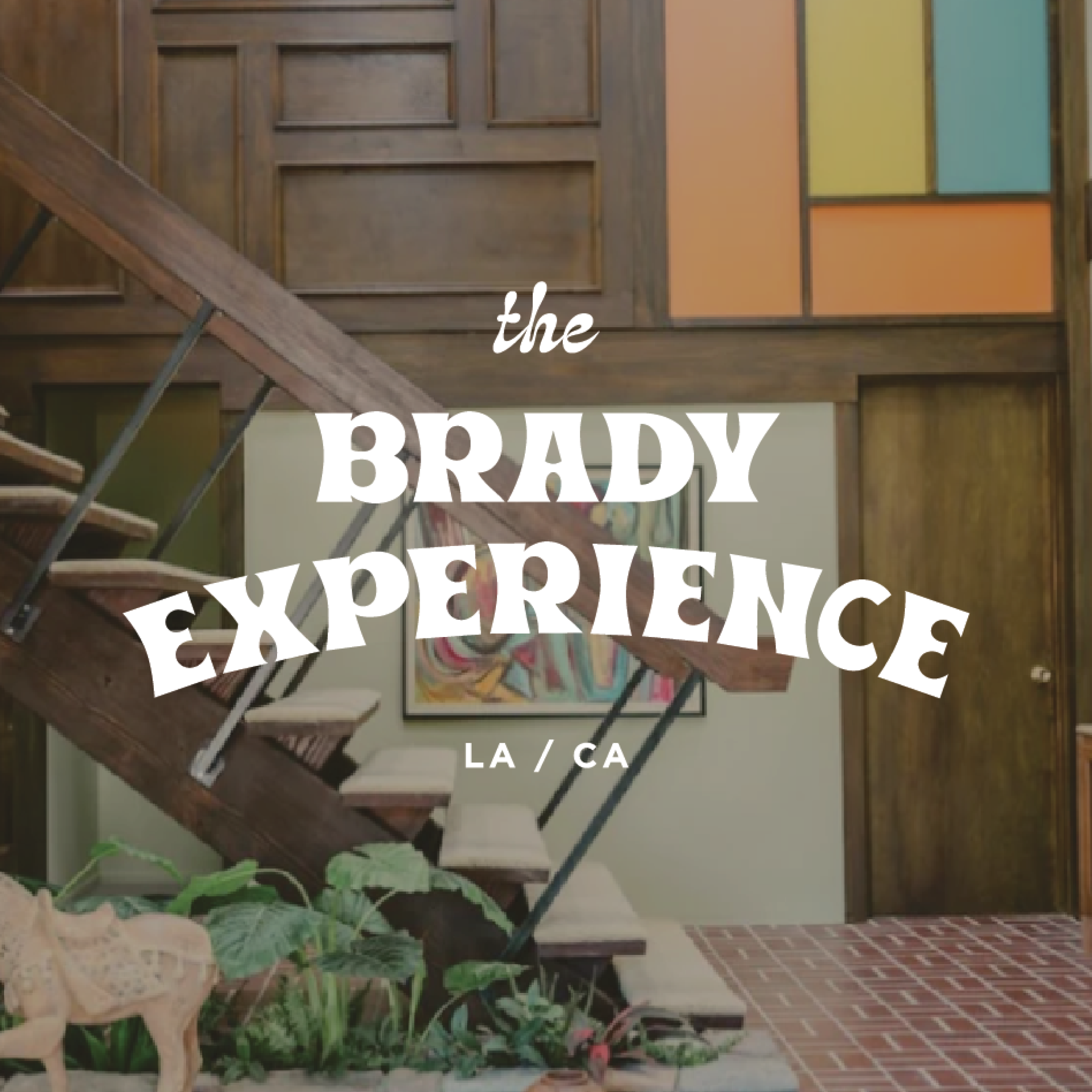 The Brady Experience Branding