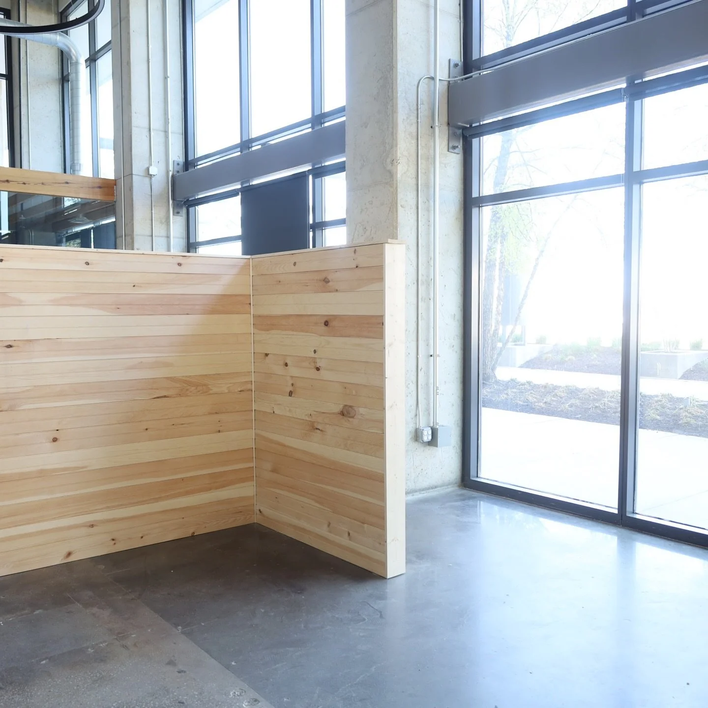 Luxury medical spa reception area design and renovation. Modern front desk cabinetry and lighting in Bethesda, MD.
Commercial renovation, luxury commercial renovation, commercial remodeling, interior remodeling.