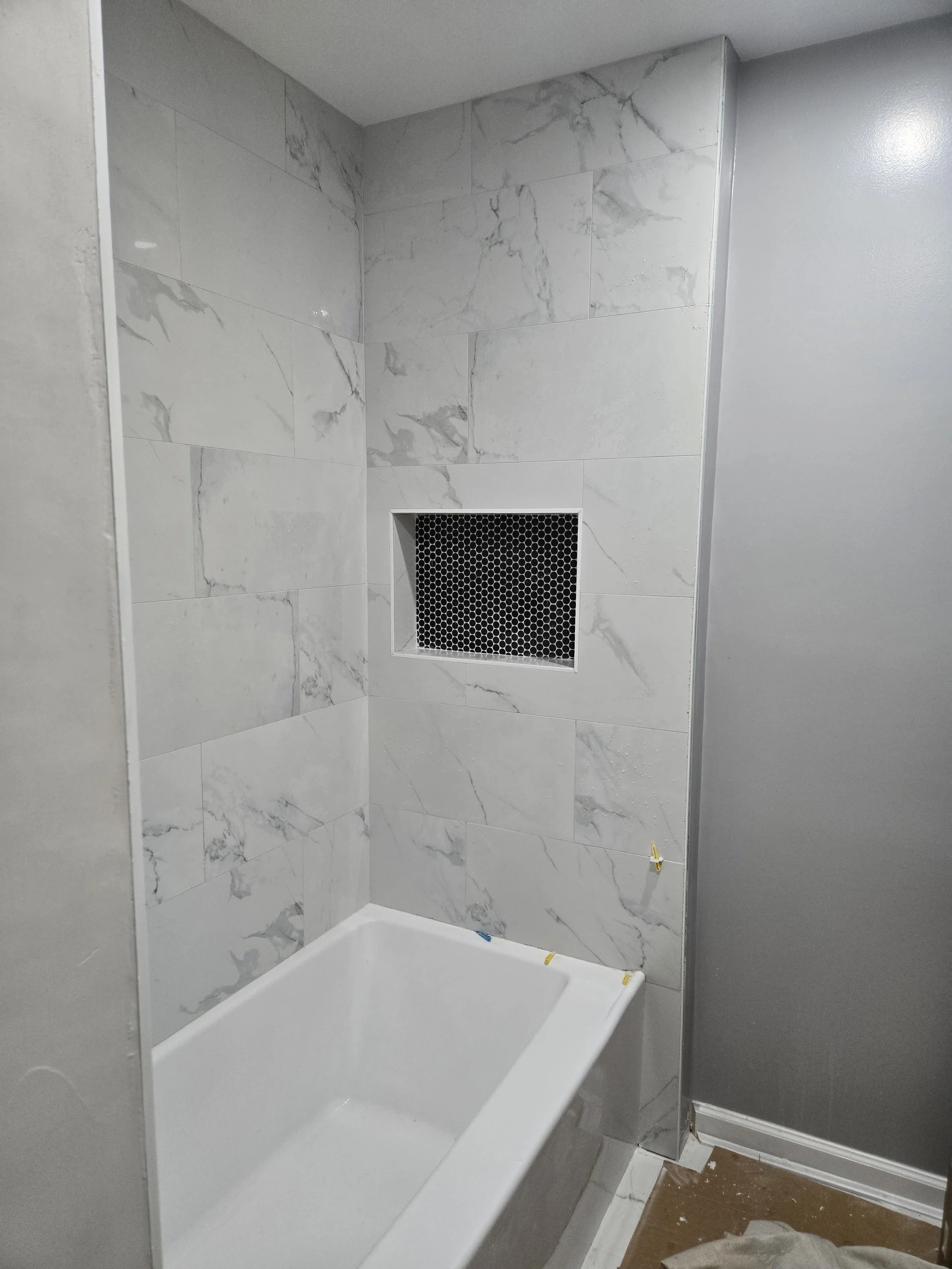 Full luxury bathroom transformation and space optimization. Elite Craft Construction delivers premium results in Long Branch.